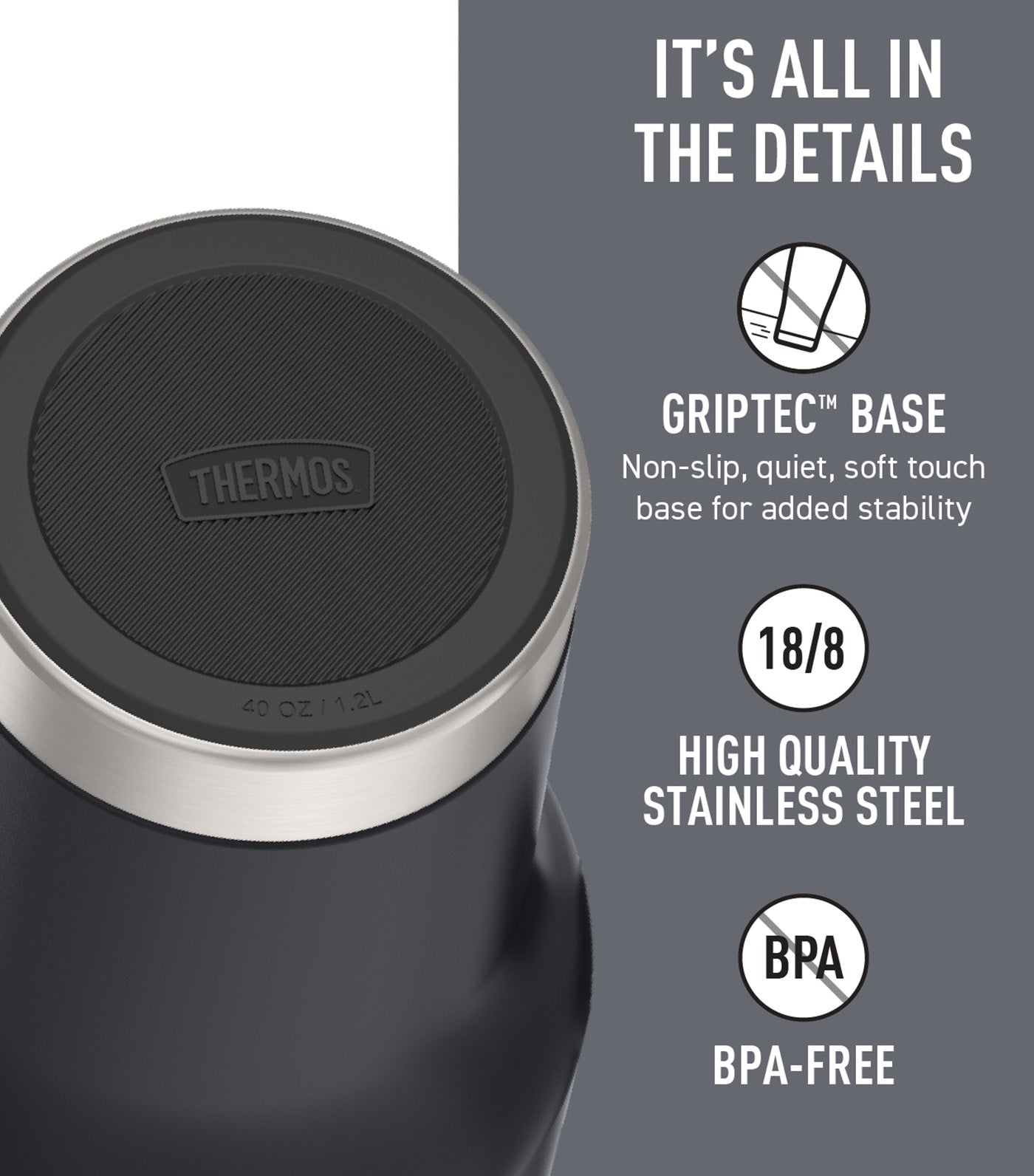 40oz Stainless Steel Cup Holder Mug