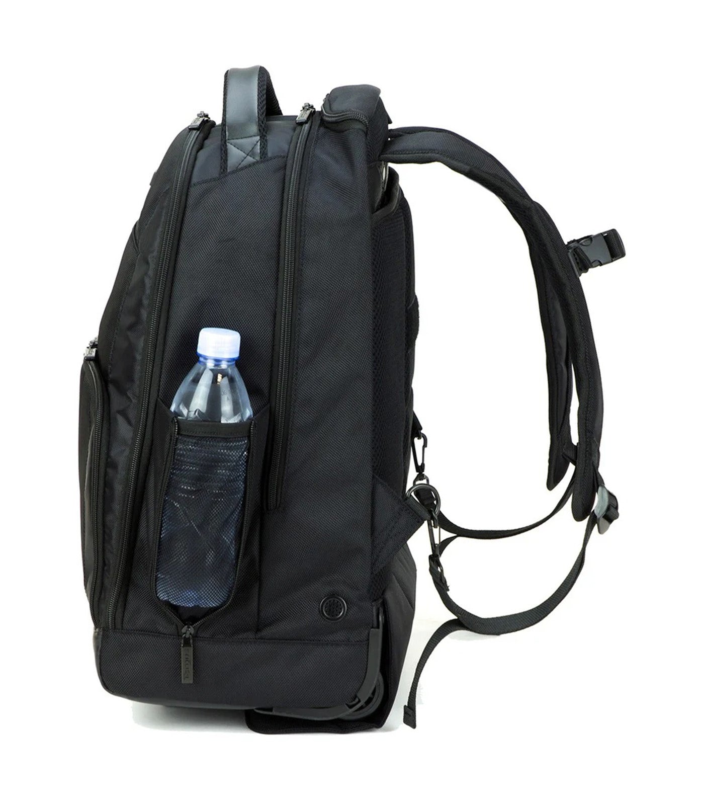15.4in Rolling Laptop Backpack Black