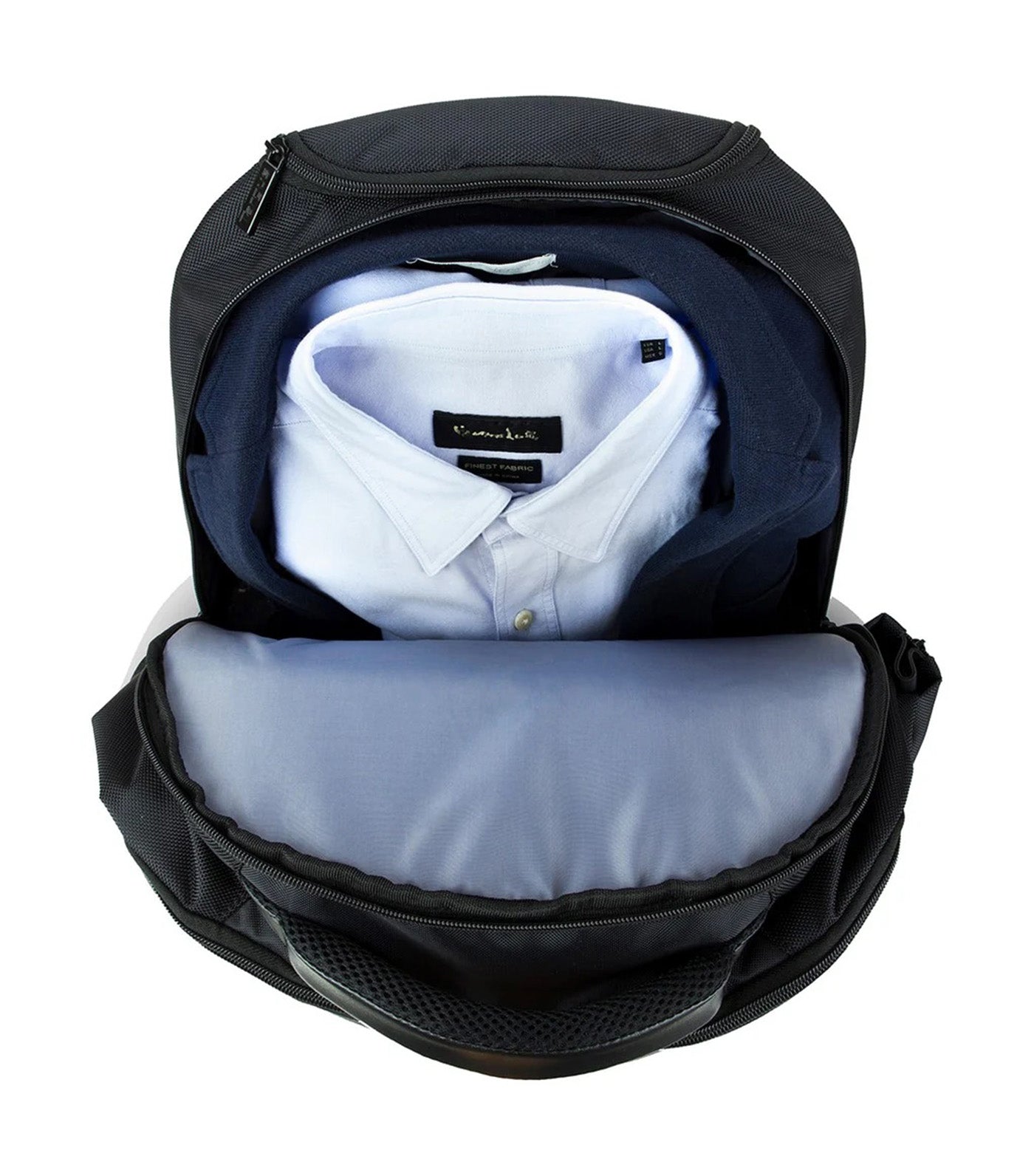 15.4in Rolling Laptop Backpack Black