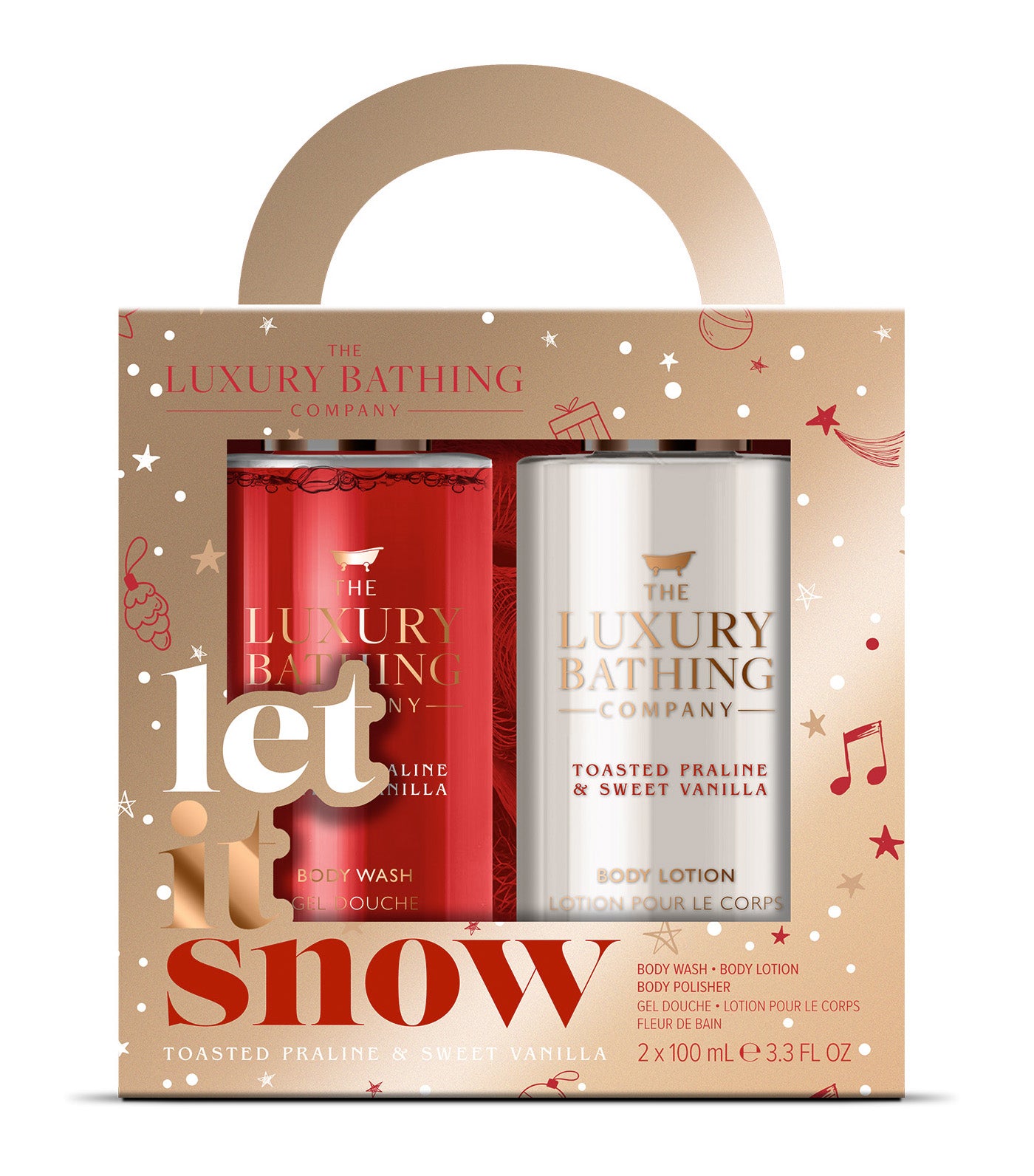 Toasted Praline & Sweet Vanilla Glamorous Glow Set