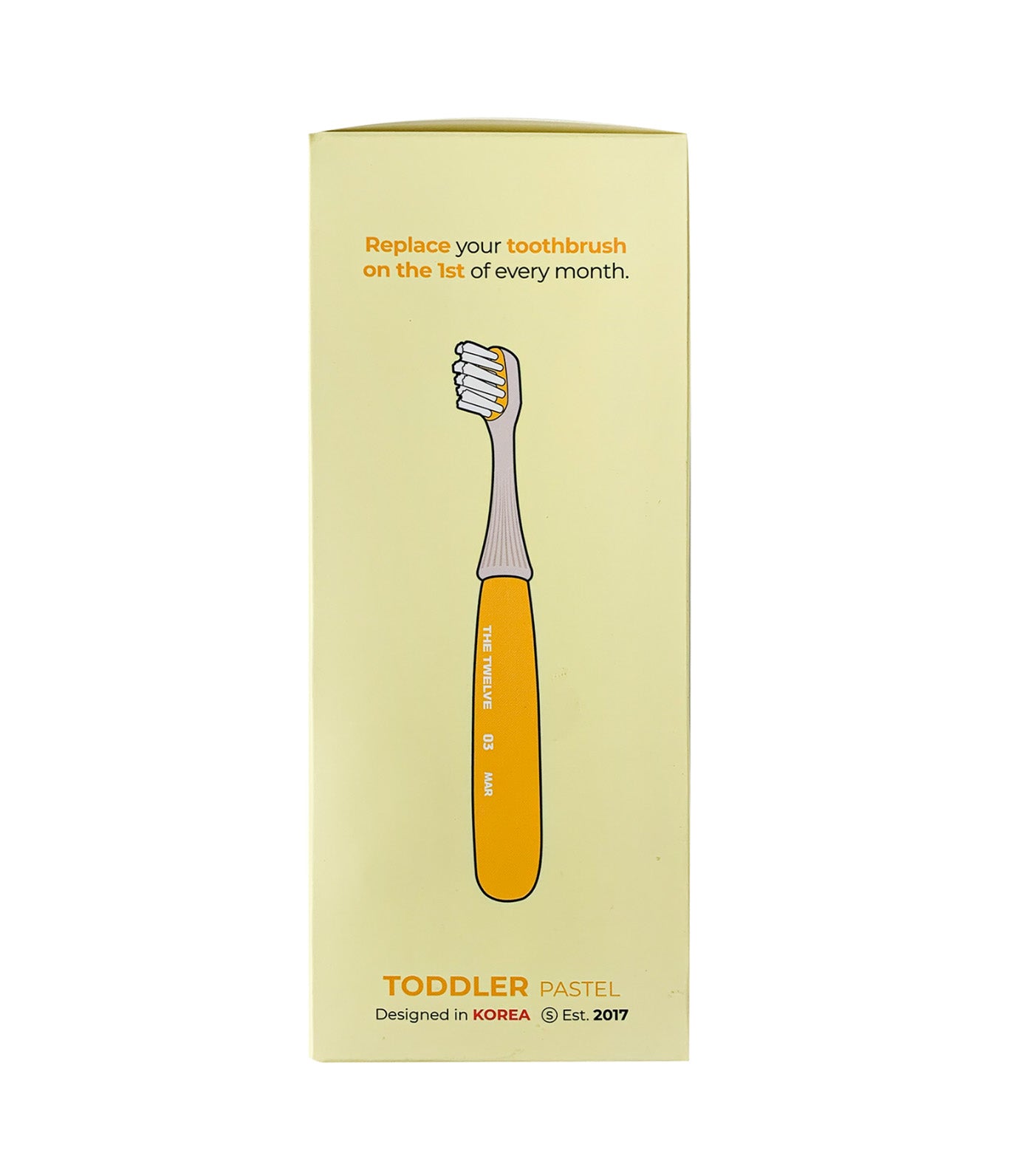 Toddler Toothbrush 12 Pcs Pastel