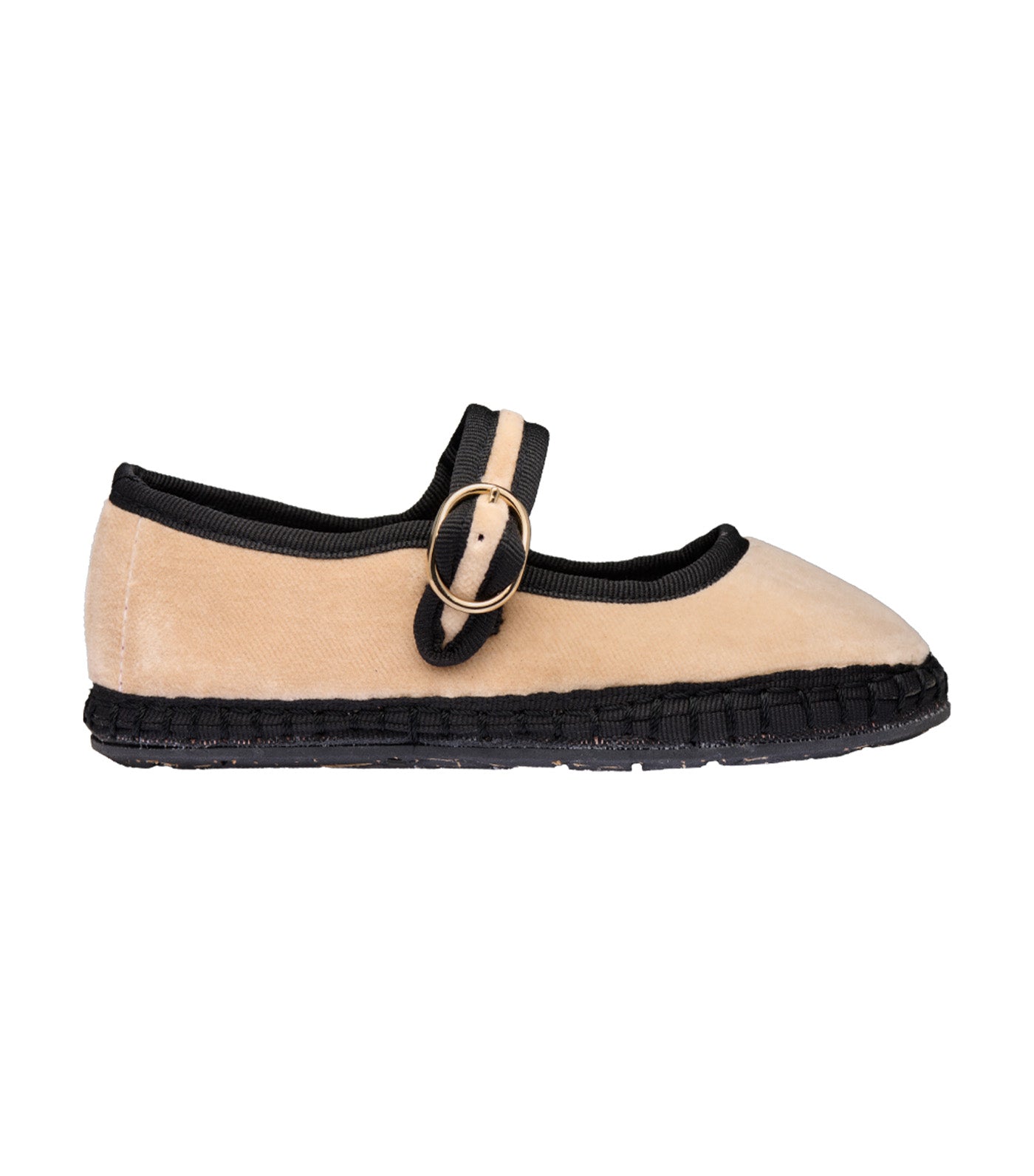 Flabelus Theodora Kids Mary Jane - Velvet Beige