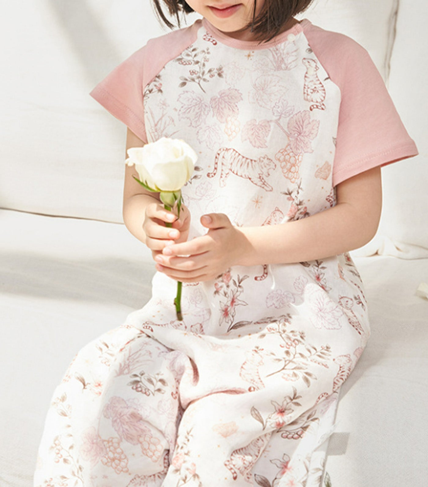 Girls Bamboo Loungewear Tiger Vineyard