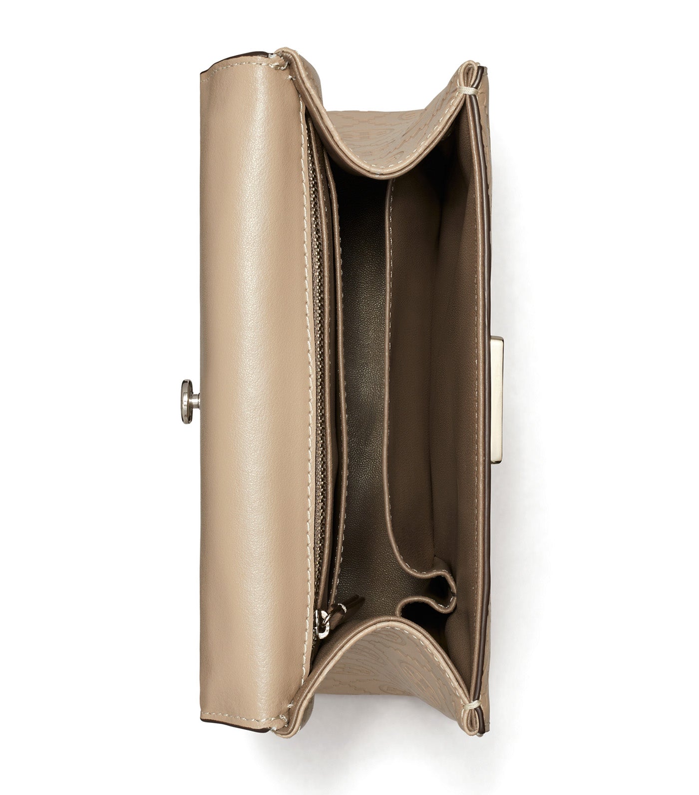 Deville Small T Monogram Debossed Bag