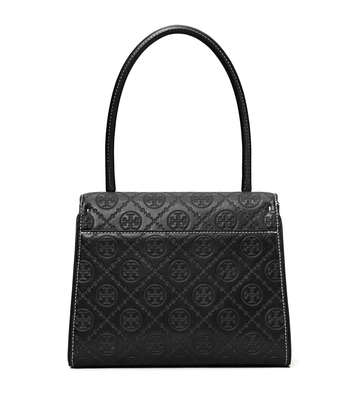 Deville Small T Monogram Debossed Bag