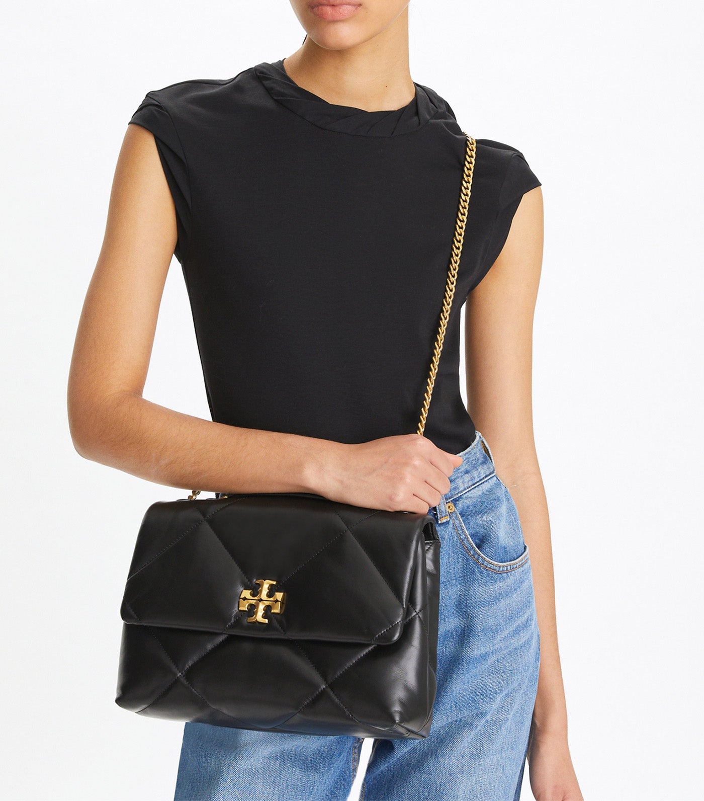 Kira Diamond Quilt Shoulder Bag