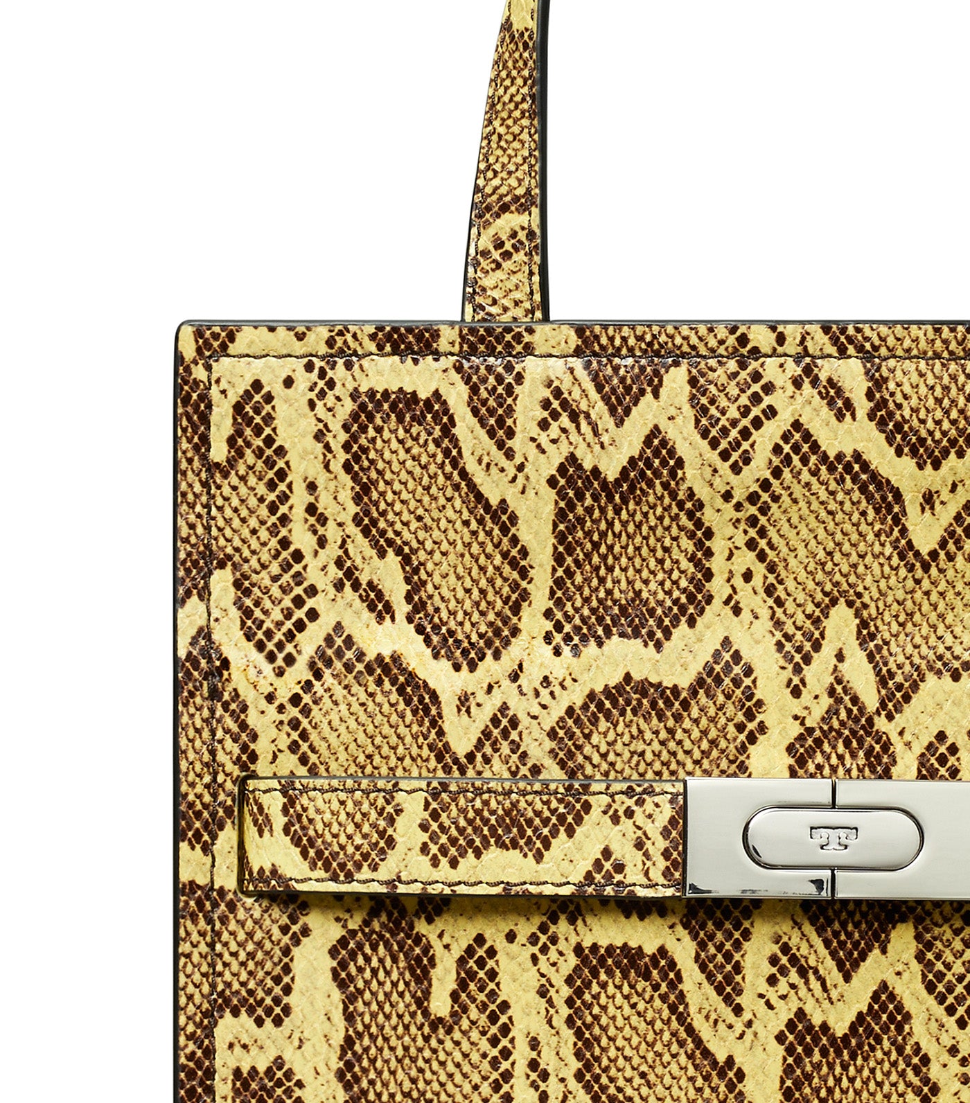 Lee Radziwill Exotic Small Shopper Tote Quince/Marten