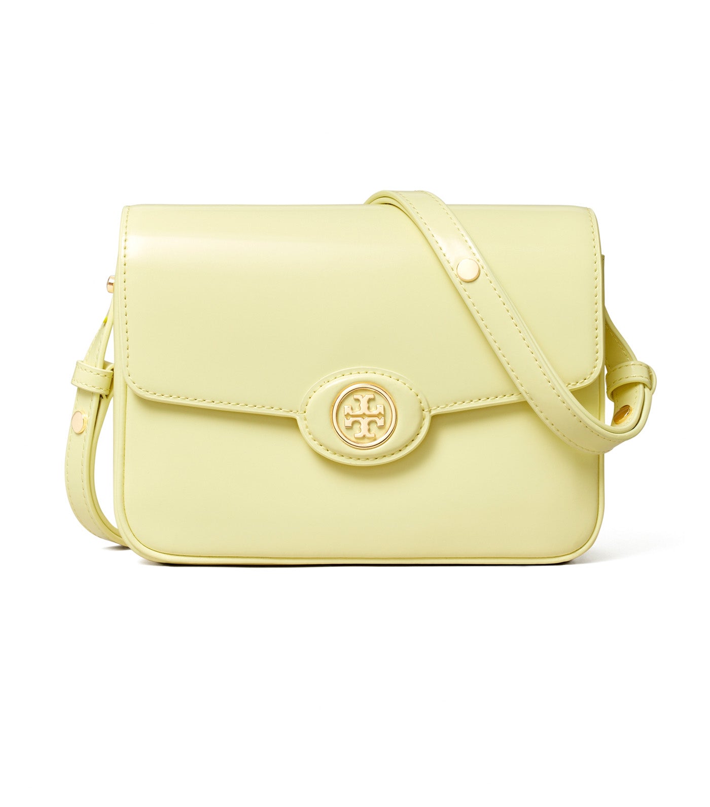 Robinson Spazzolato Convertible Shoulder Bag Lemon
