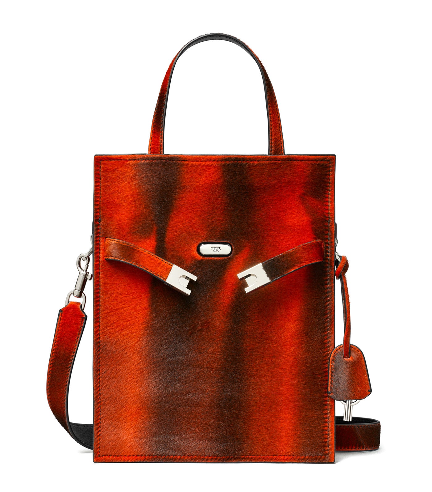 Lee Radziwill Haircalf Small Shopper Tote Bird Of Paradise