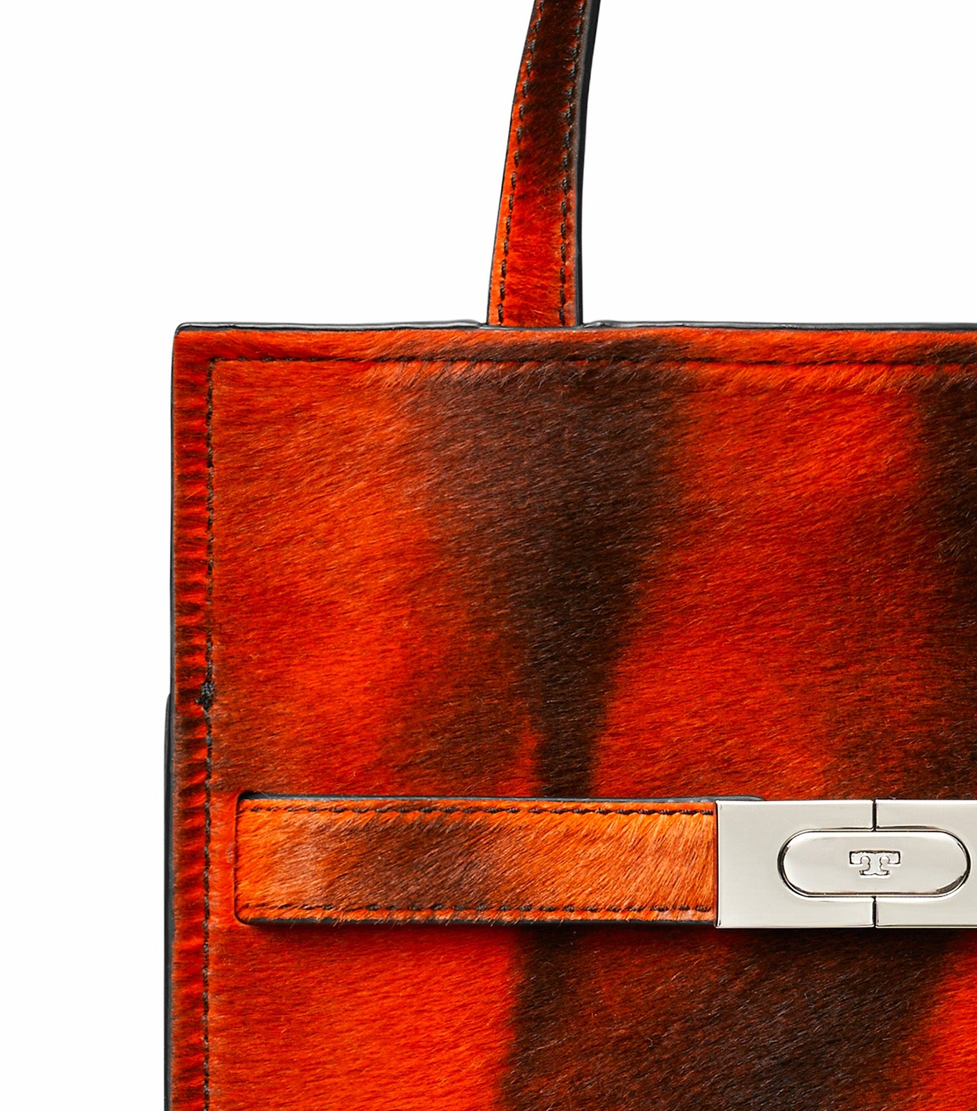 Lee Radziwill Haircalf Small Shopper Tote Bird Of Paradise