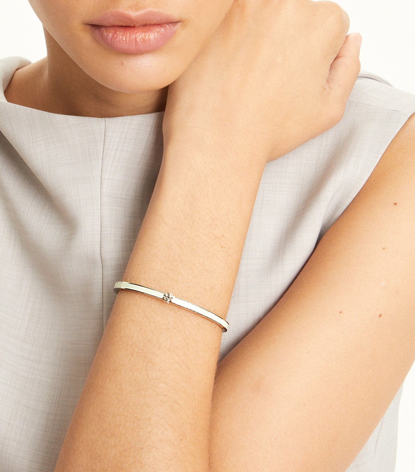 Icon Thin Enamel Bracelet