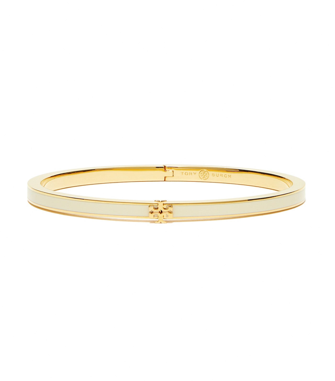 Tory Burch Thin Kira Enamel Bracelet Tory Gold/New Ivory