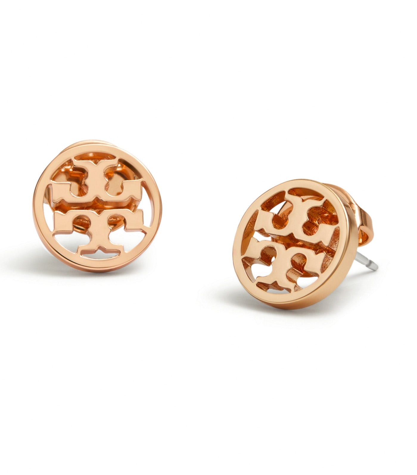 Icon Stud Earrings Rose Gold