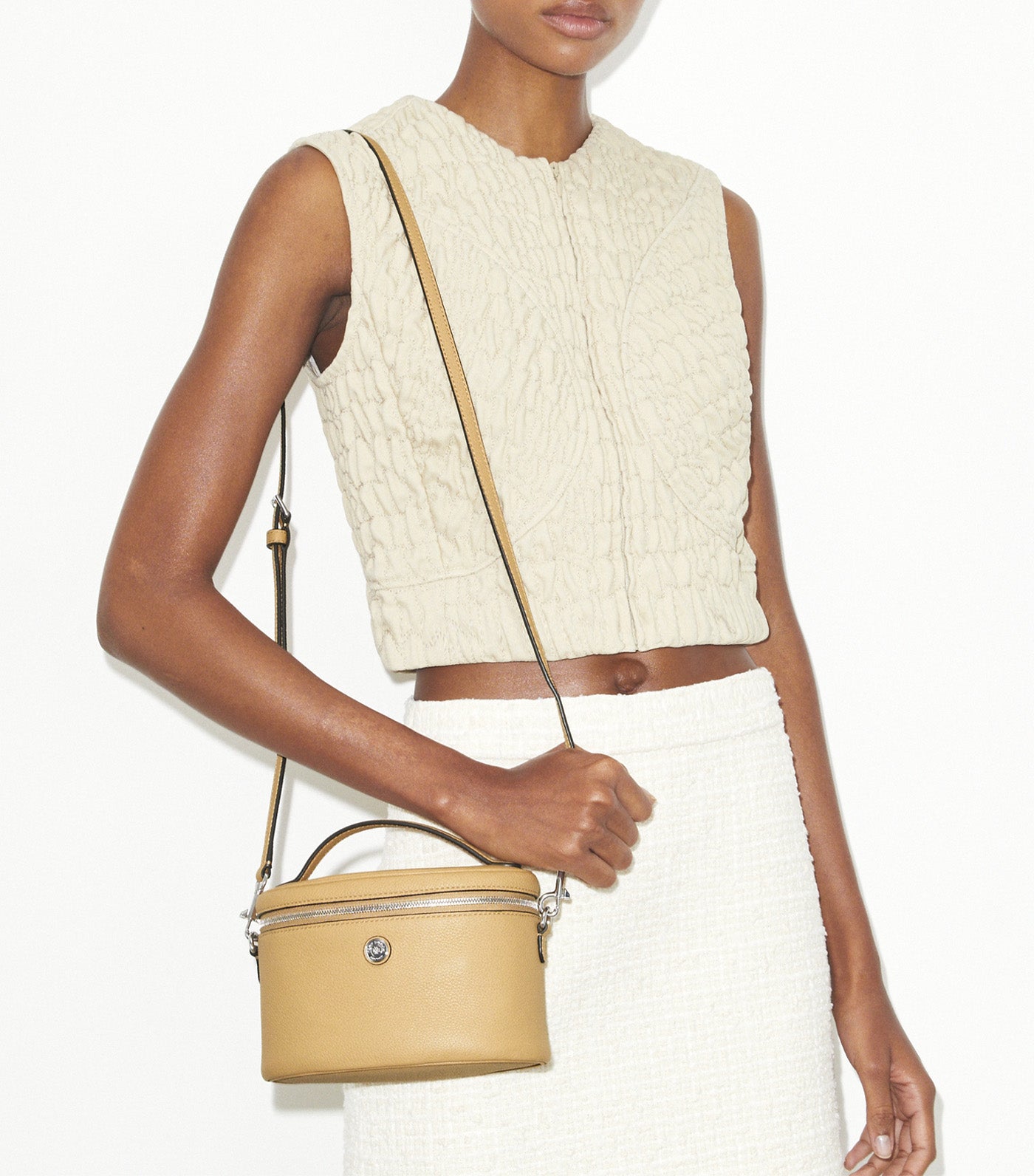 Soft Pebbled Vanity Case