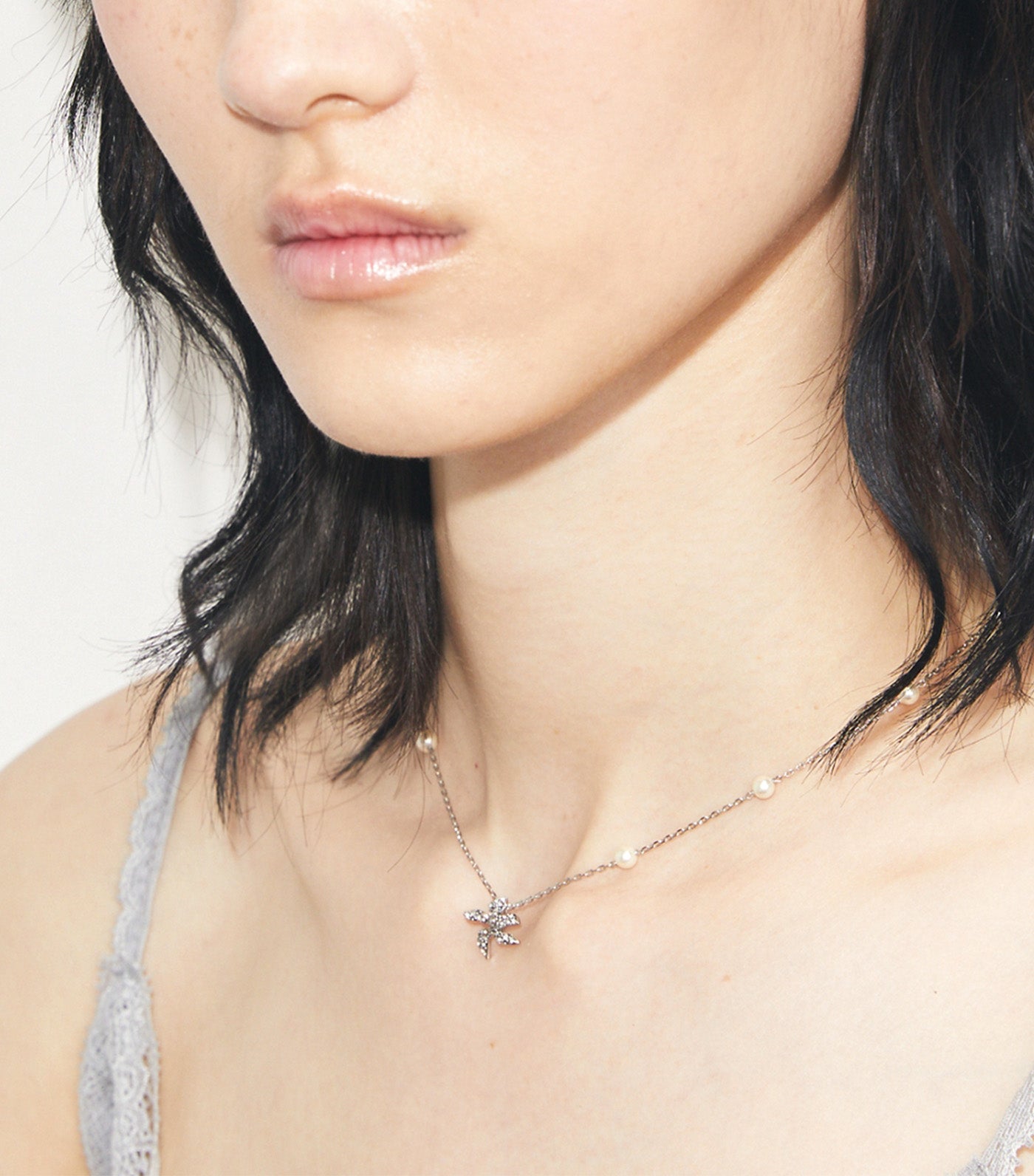 Moondance Pendant and Earrings Gift Set Tory Silver/Pearl