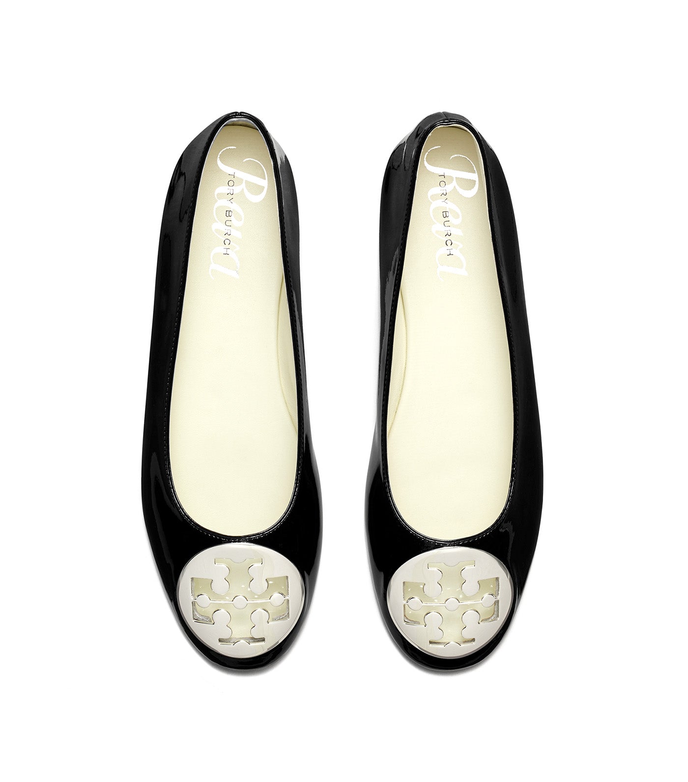 Tory Burch Reva Ballet Perfect Black/Silver