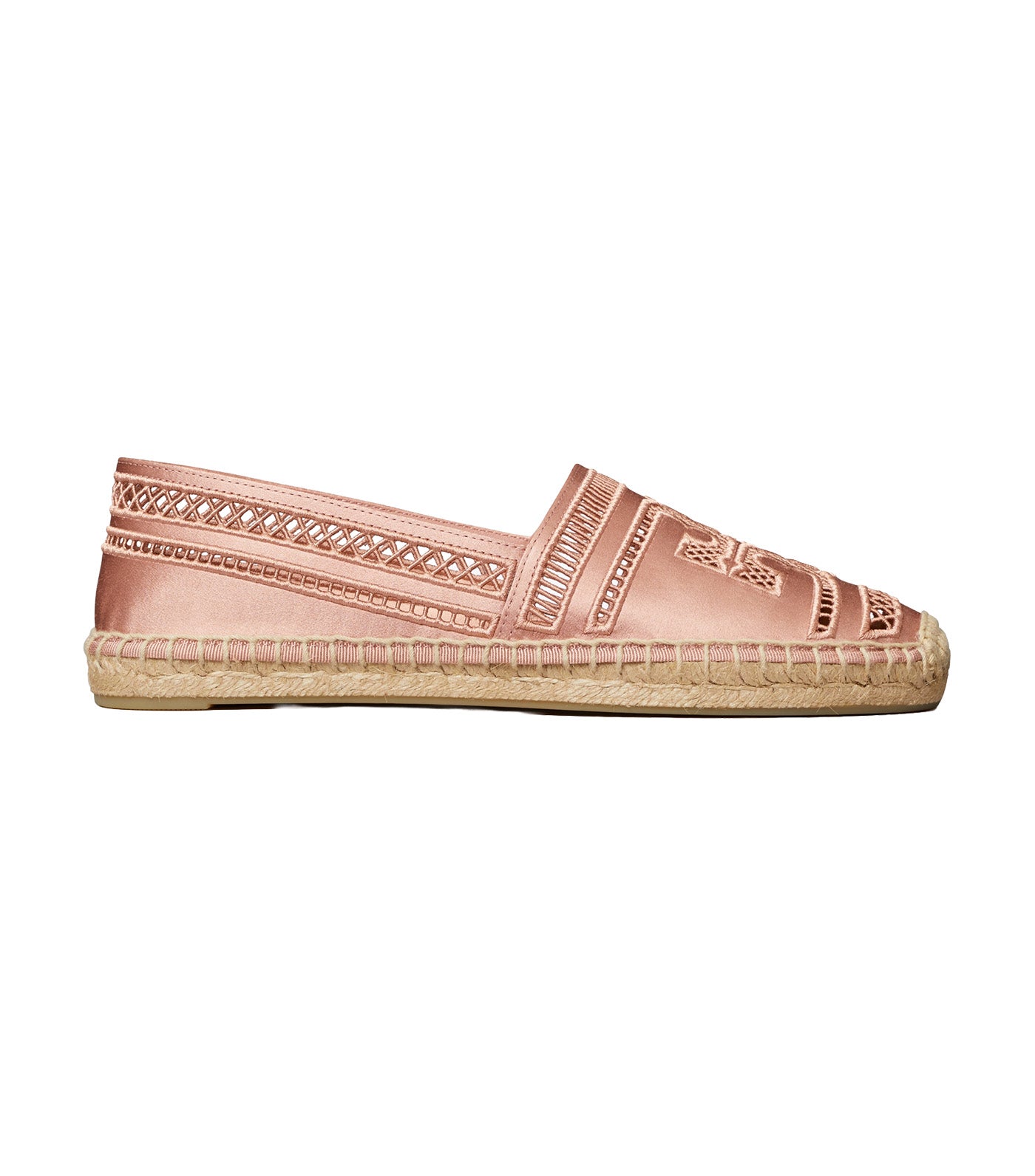Open Weave Espadrille Vintage Mauve