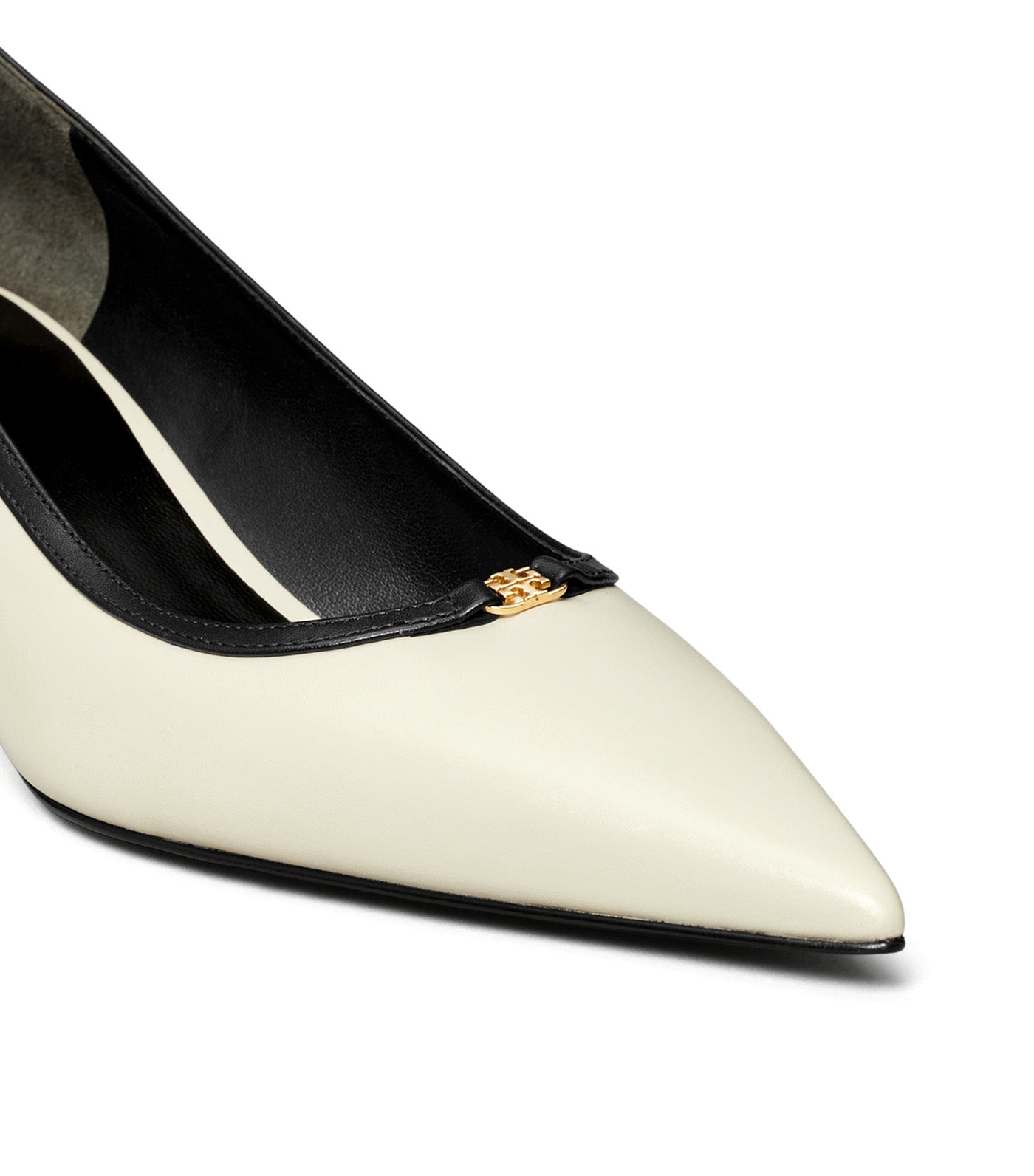 Double T Buckle Low-Heeled Pump