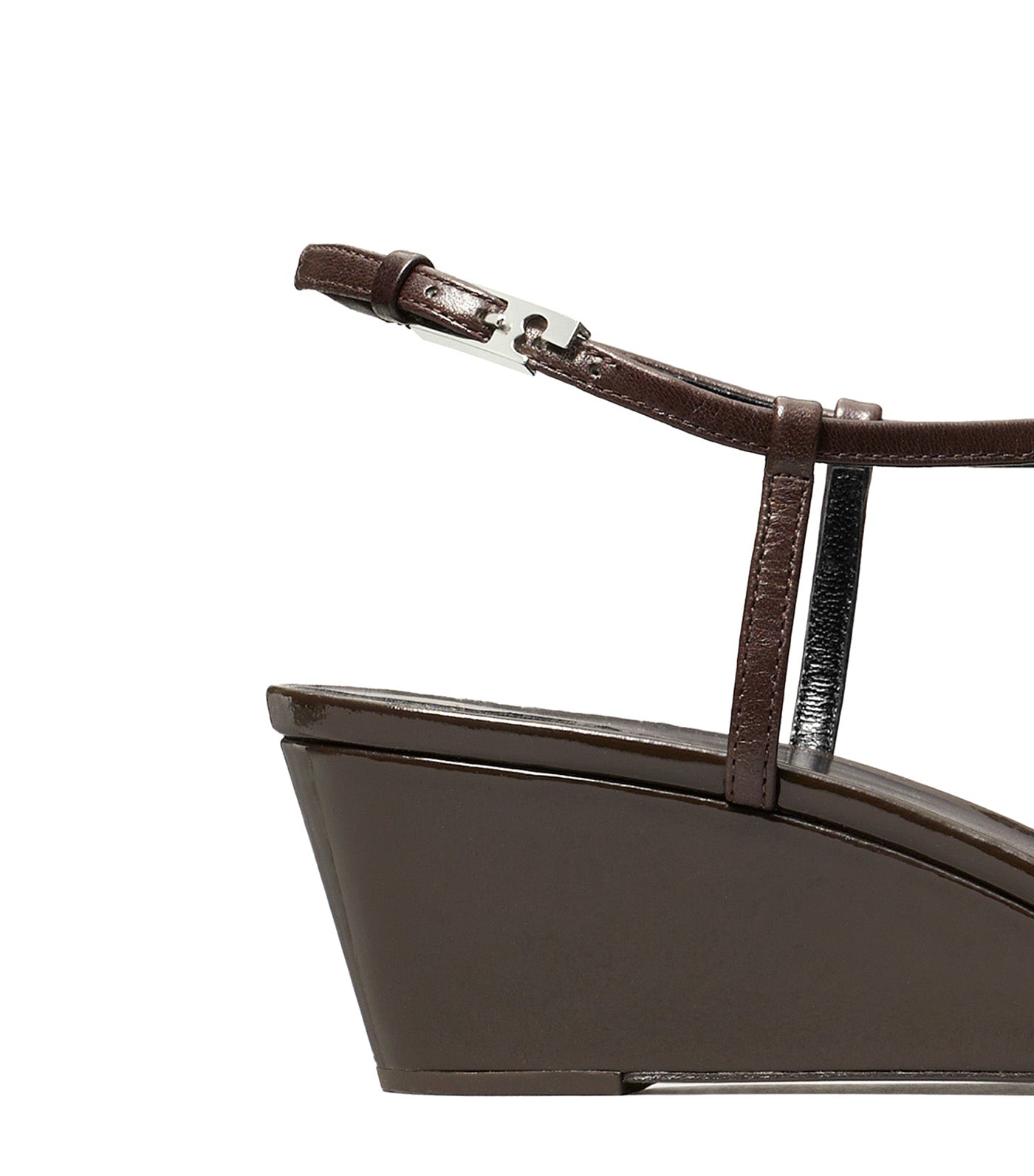 Tory Burch Gigi T-Strap Wedge Cocoa