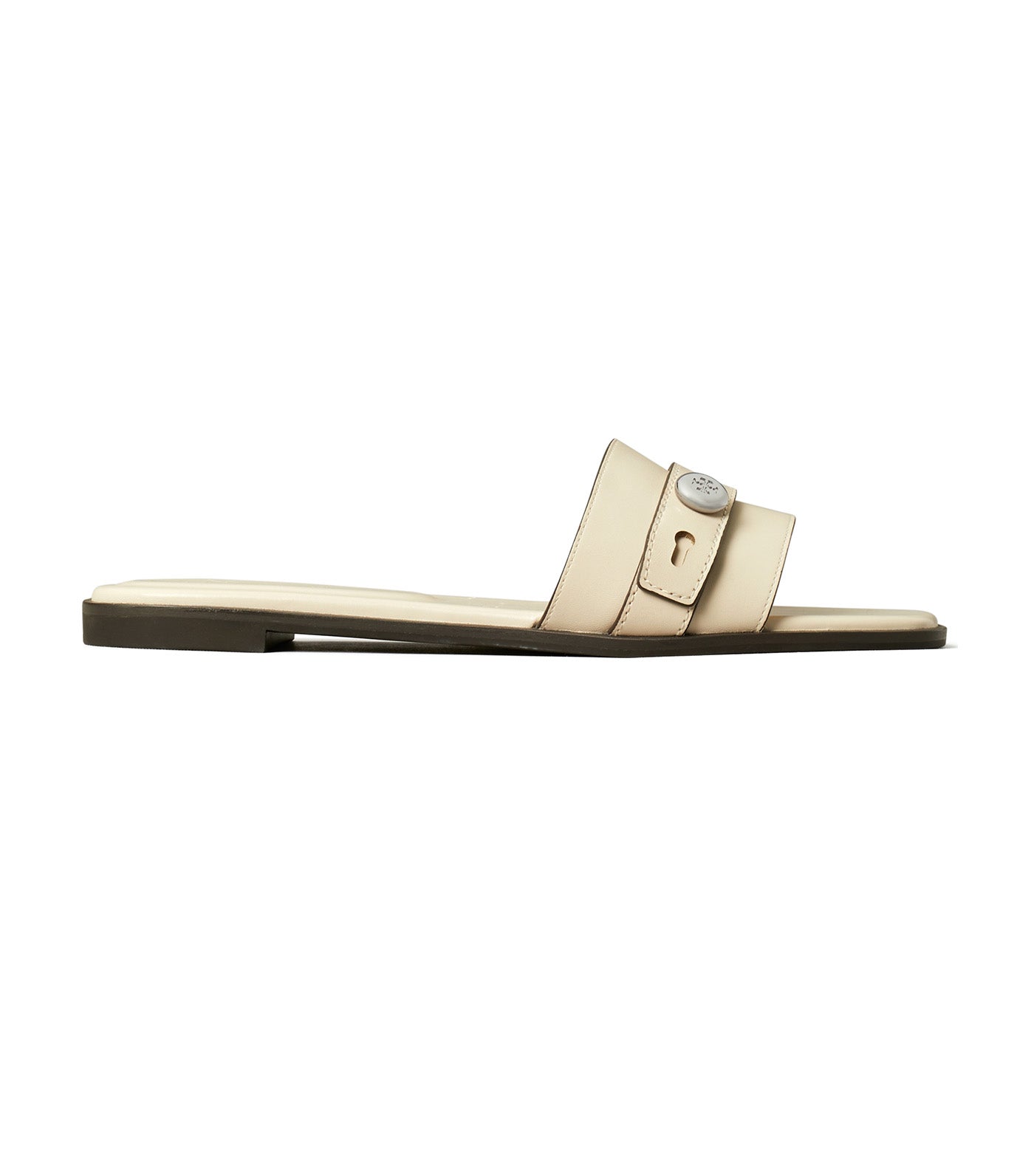 Tory Burch Romy Slide Light Cream