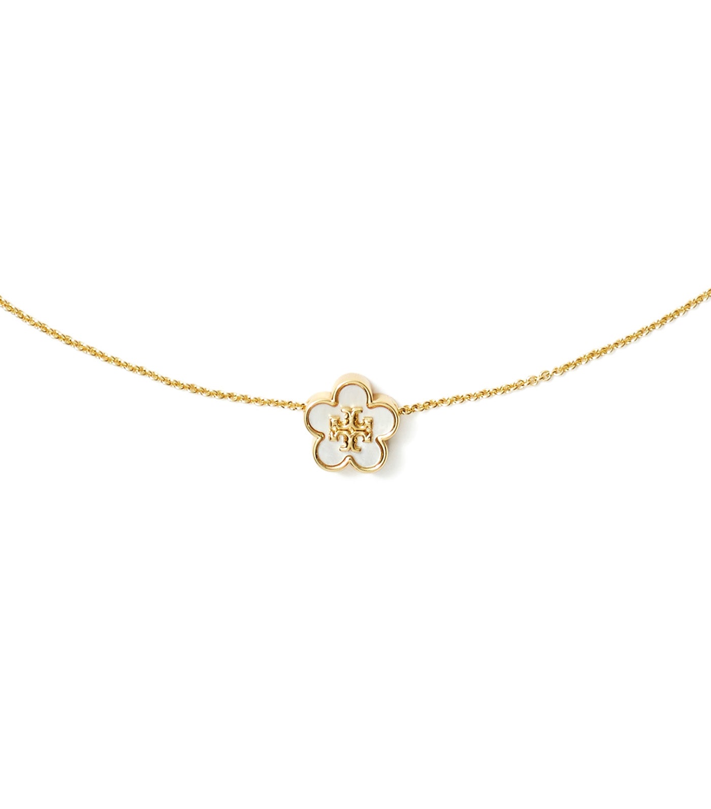 Forget Me Not Pendant Necklace Tory Gold/Mother Of Pearl