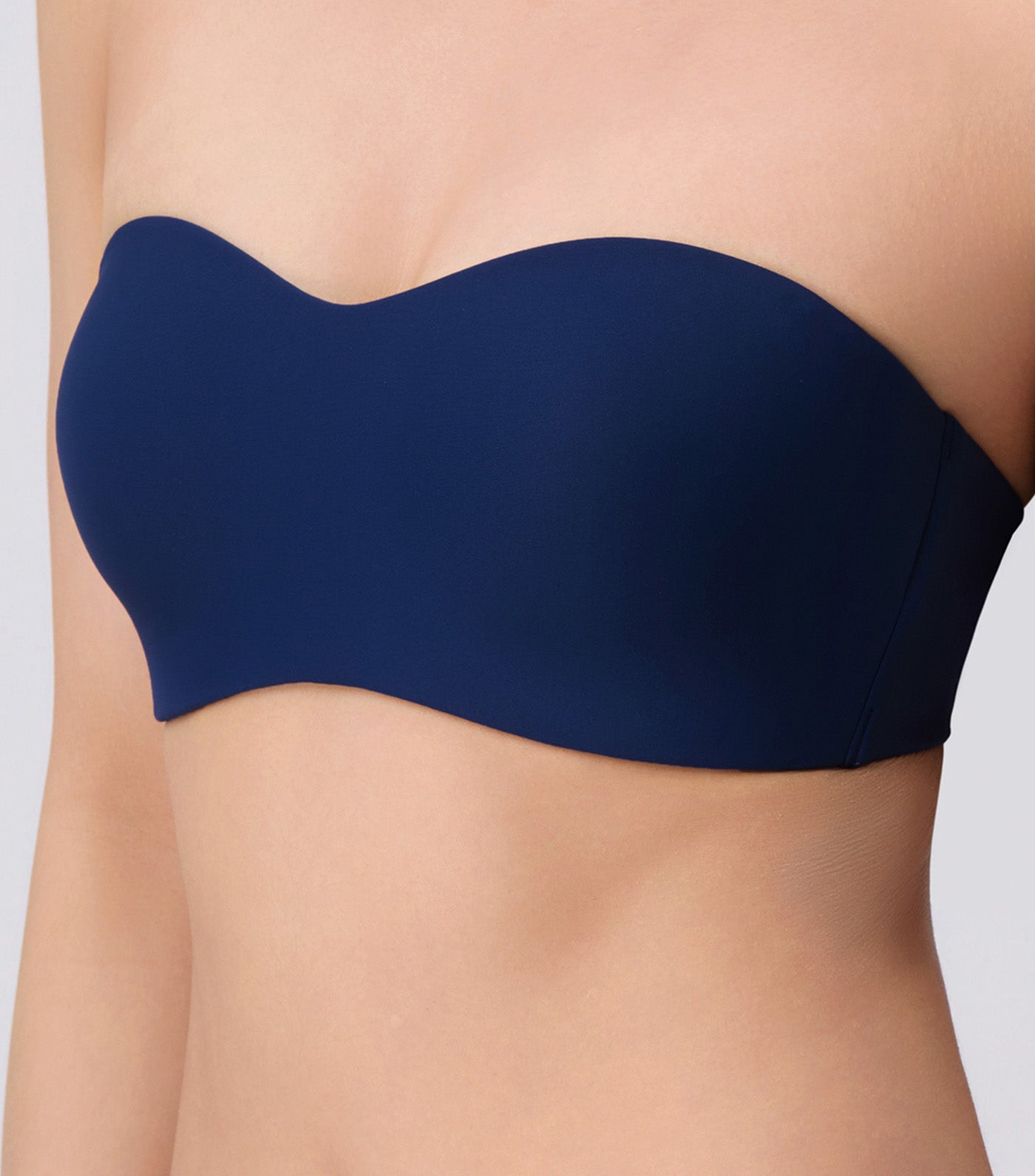 Tri-Zone 2.0 Non-Wired Padded Detachable Bra Dark Blue