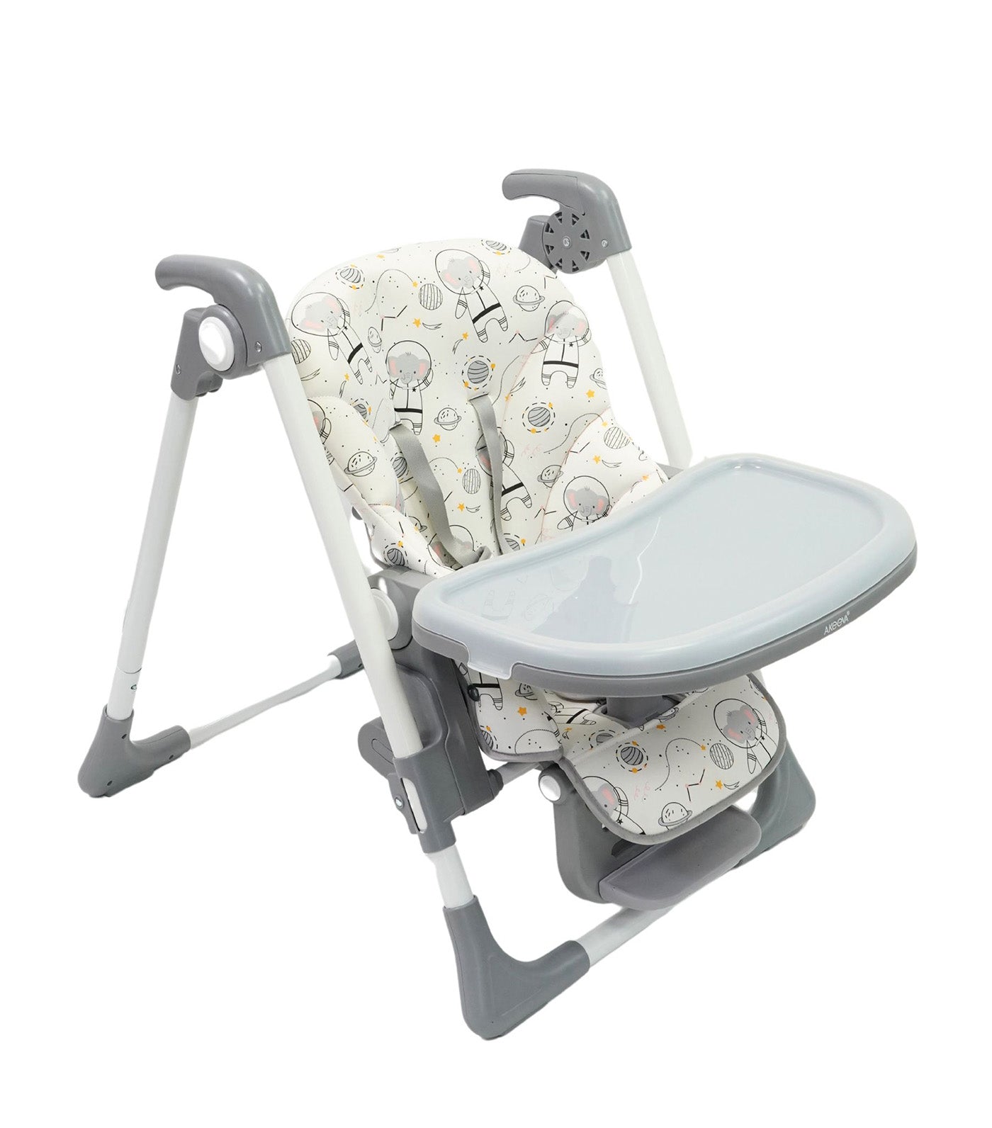 Akeeva Mincho High Chair Gray