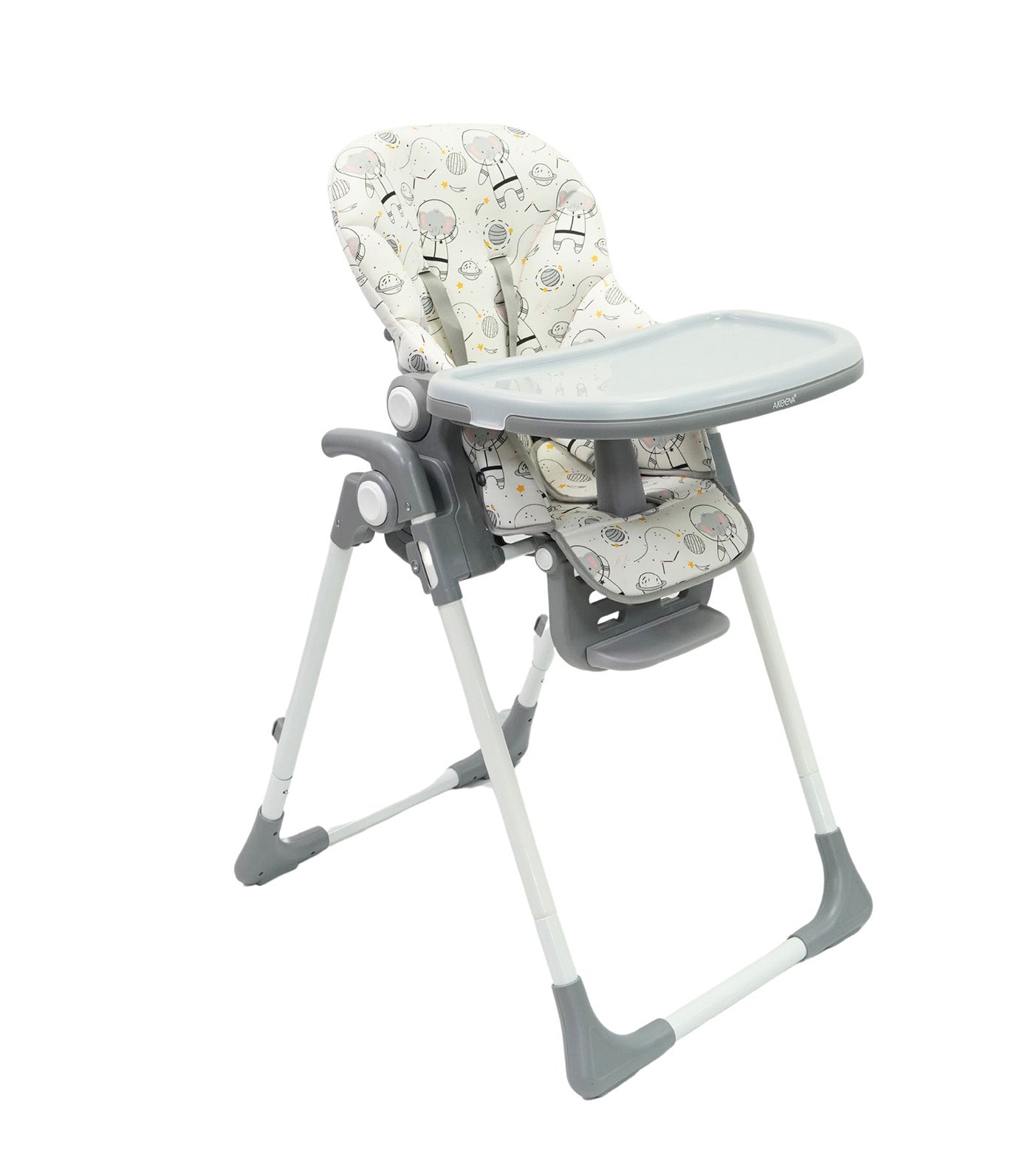 Akeeva Mincho High Chair Gray