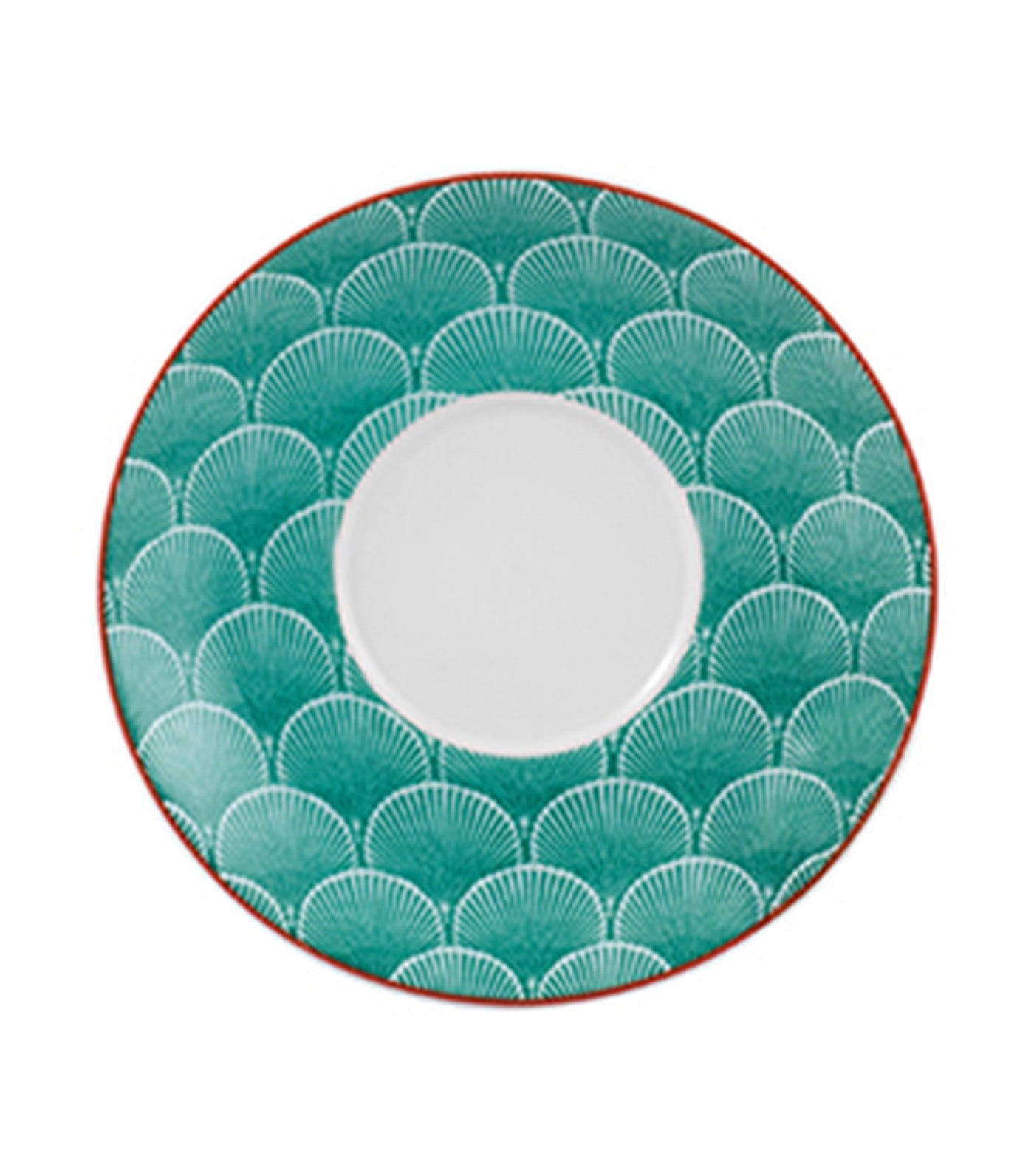 Lotus Collection Tea Cup and Saucer Set of 4