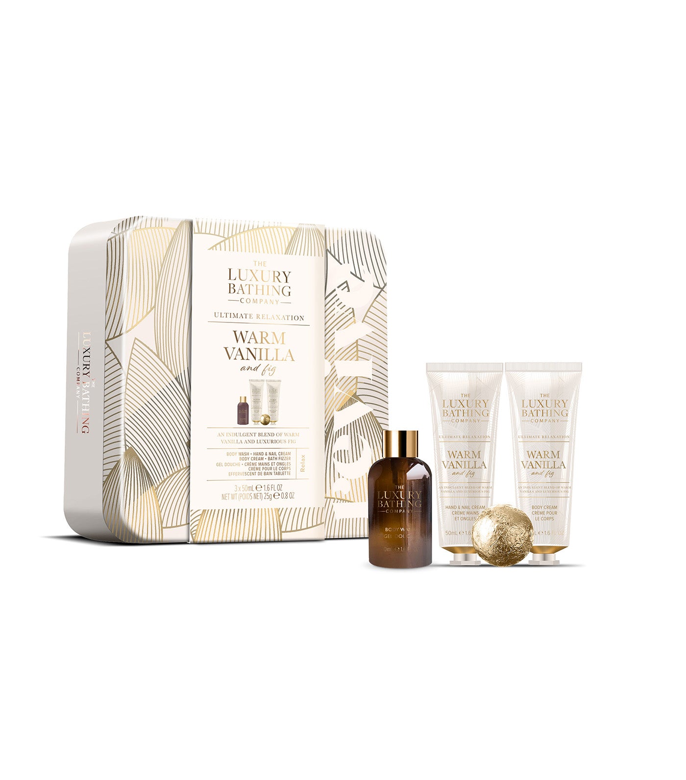 Warm Vanilla & Fig Relax & Unwind Set