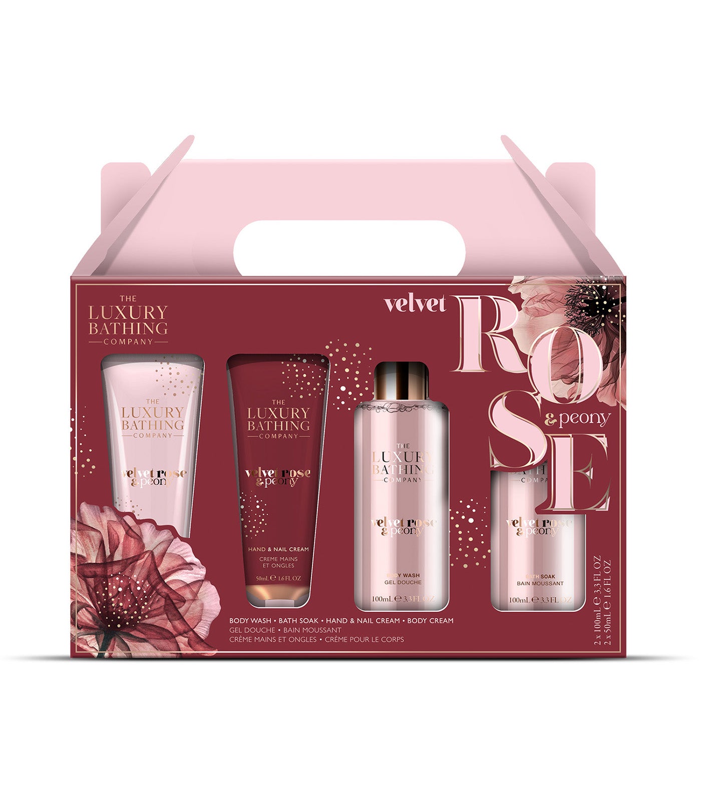 Velvet Rose & Peony Top to Toe Essentials