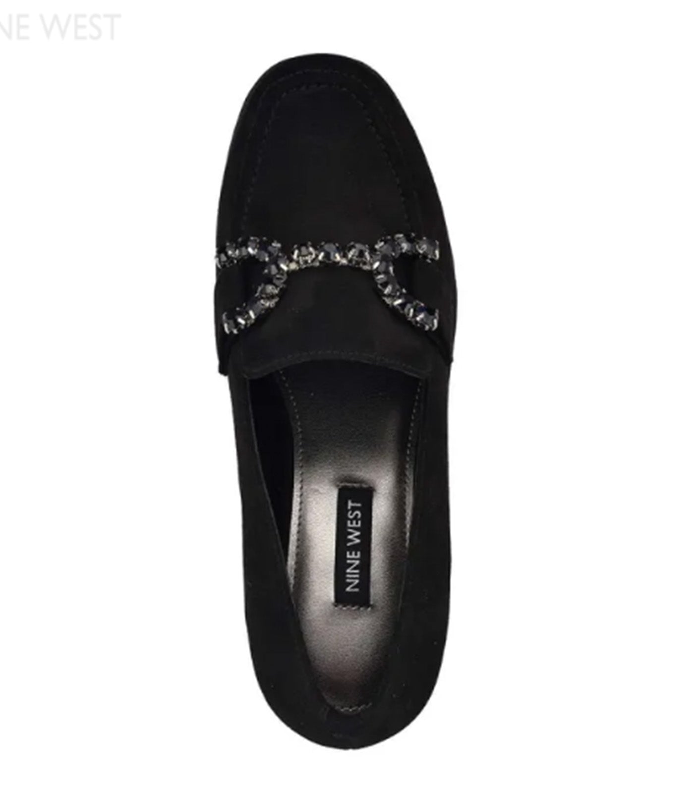 Lilpa Almond Toe Slip-On Dress Flat Loafers Black