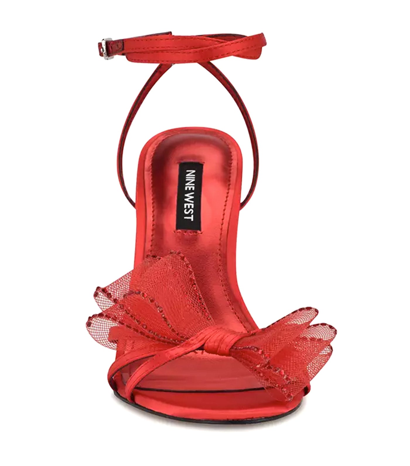 Minky Bow Heeled Sandals