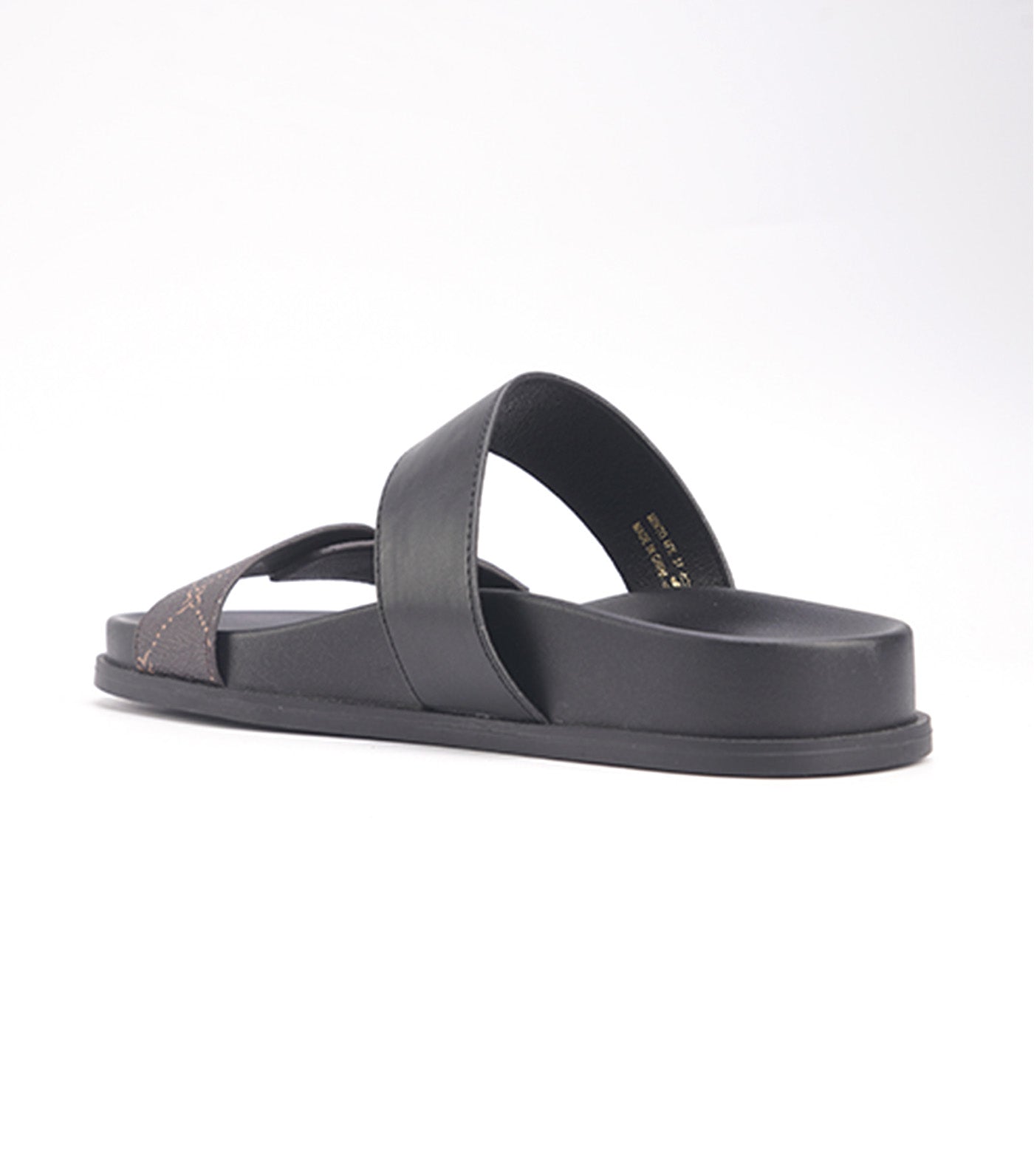 Minto Flat Sandals Brown-Medium