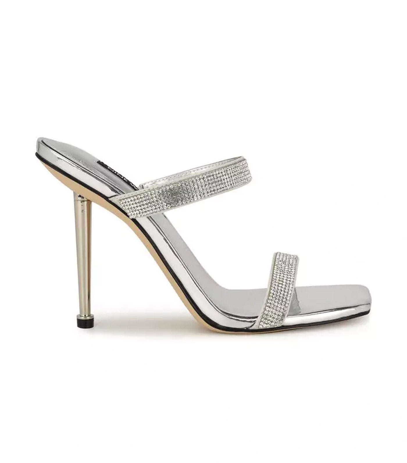 Yogirl Slip-On Sandals Silver