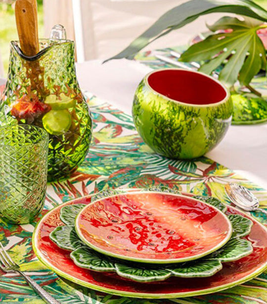 Bordallo Pinheiro Tropical Fruit Tableware Collection - Watermelon
