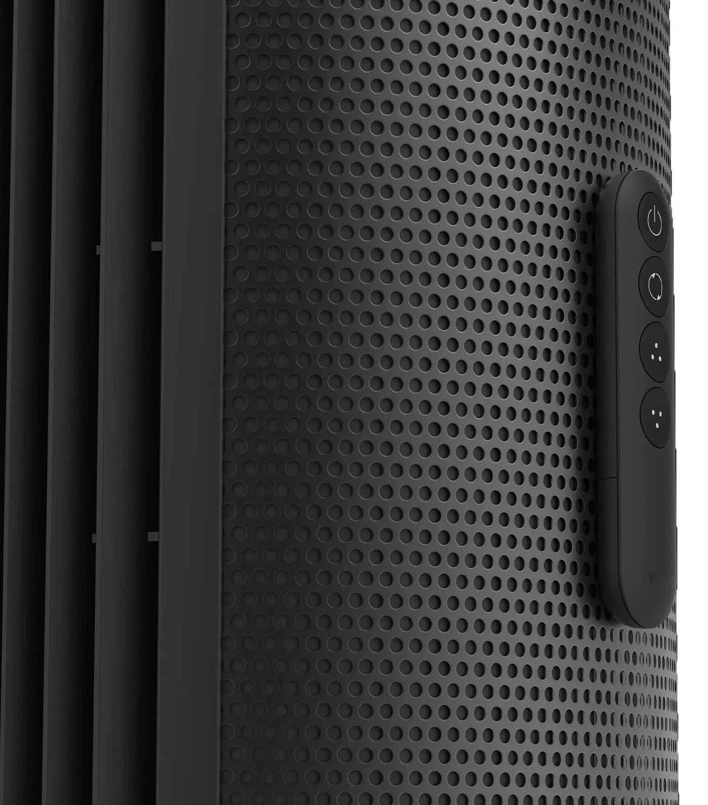 Vornado ARA® Oscillating Tower Fan with Ambient Light Black