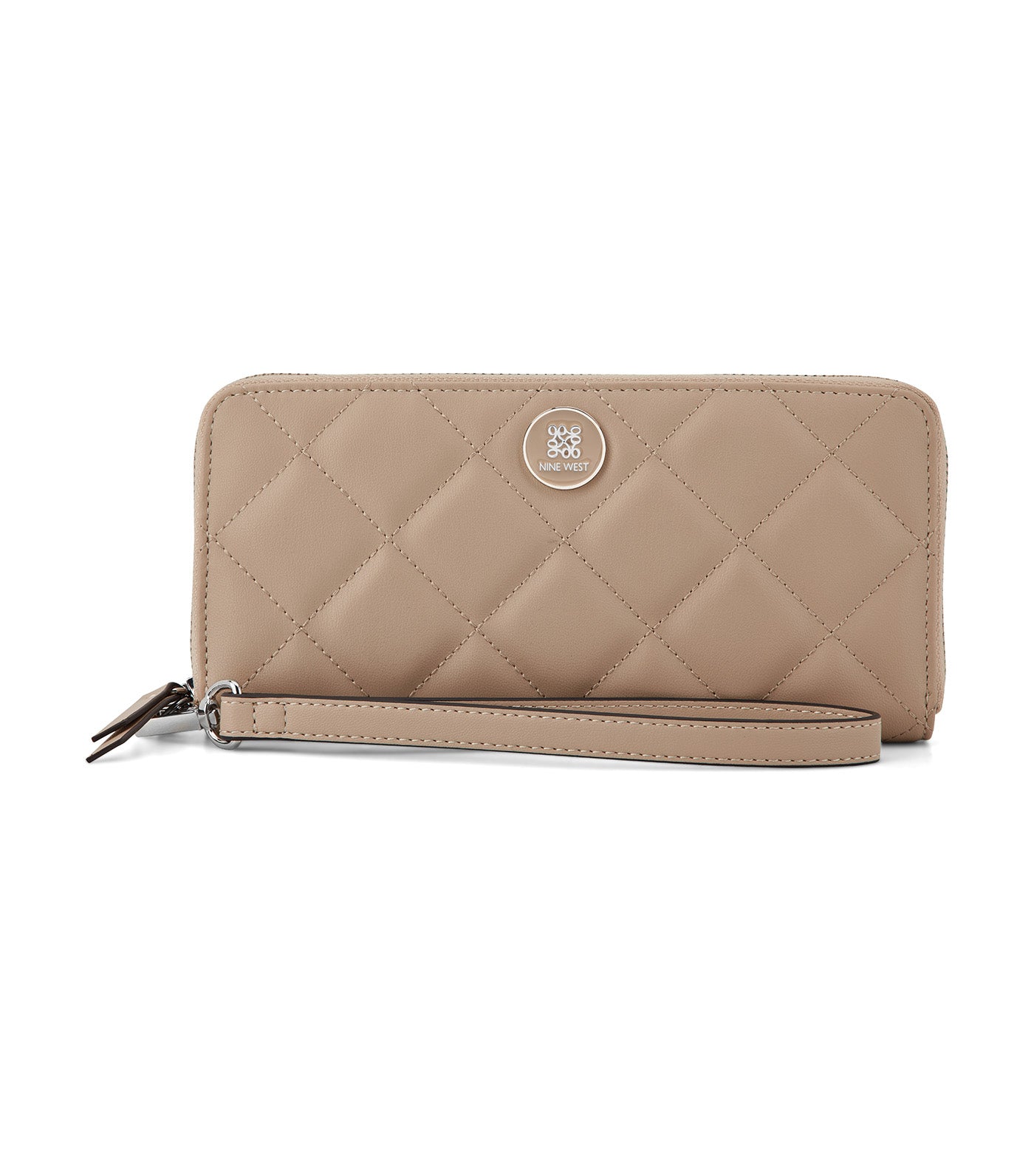 Haleema Zip Around Wristlet Wallet Oat