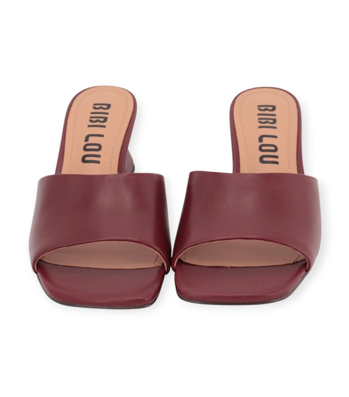 Bibi Lou Zia Heeled Sandals 50 Maroon