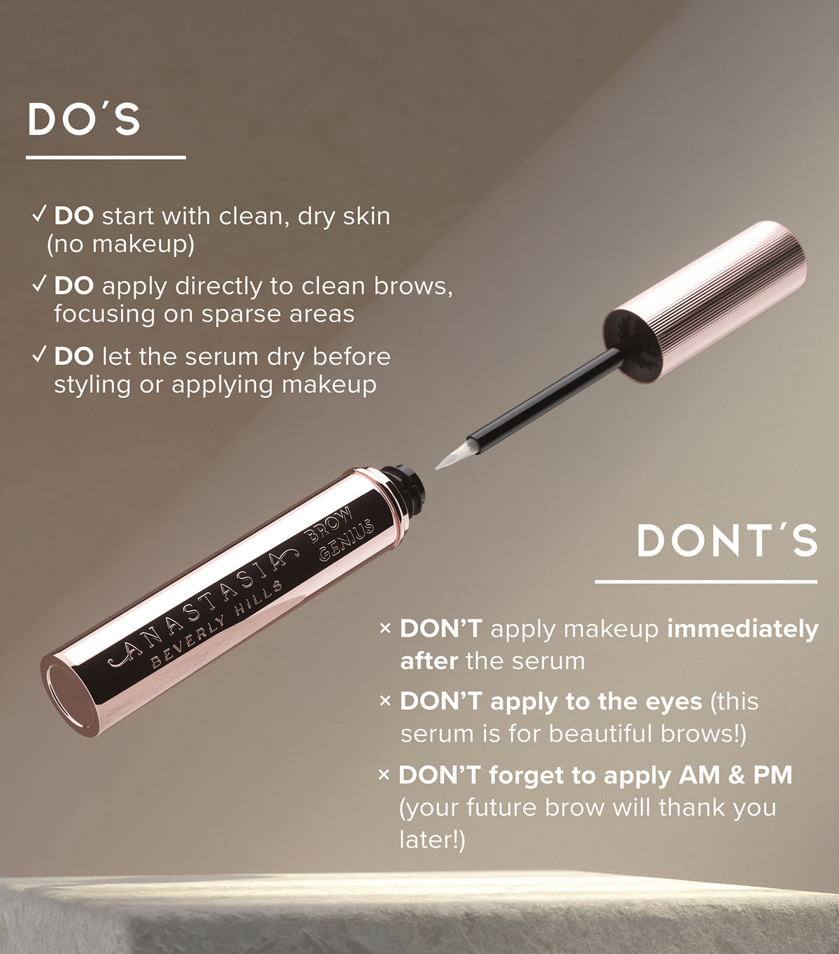 Brow Genius® Conditioning Brow Serum