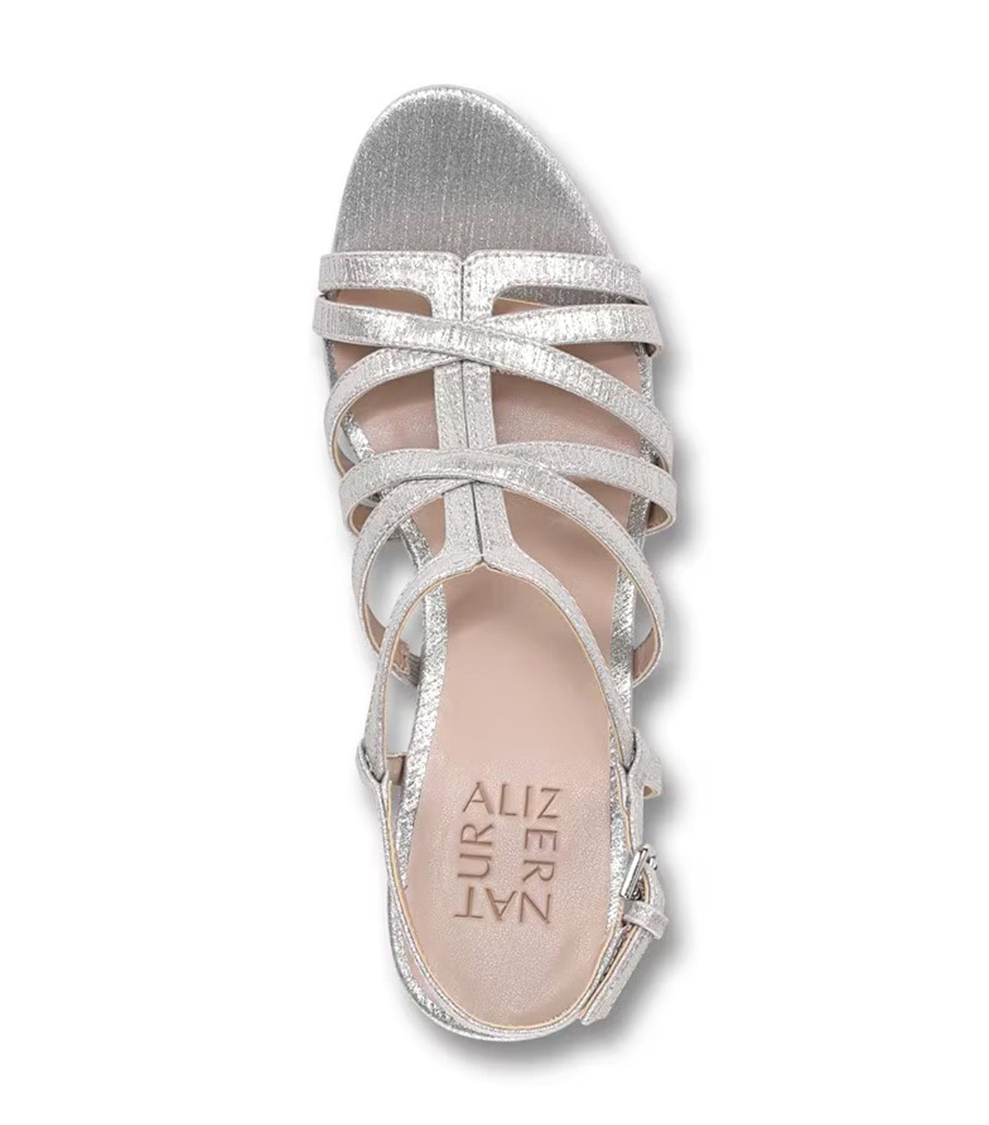 Naturalizer Baylor Dress Heel Soft Silver