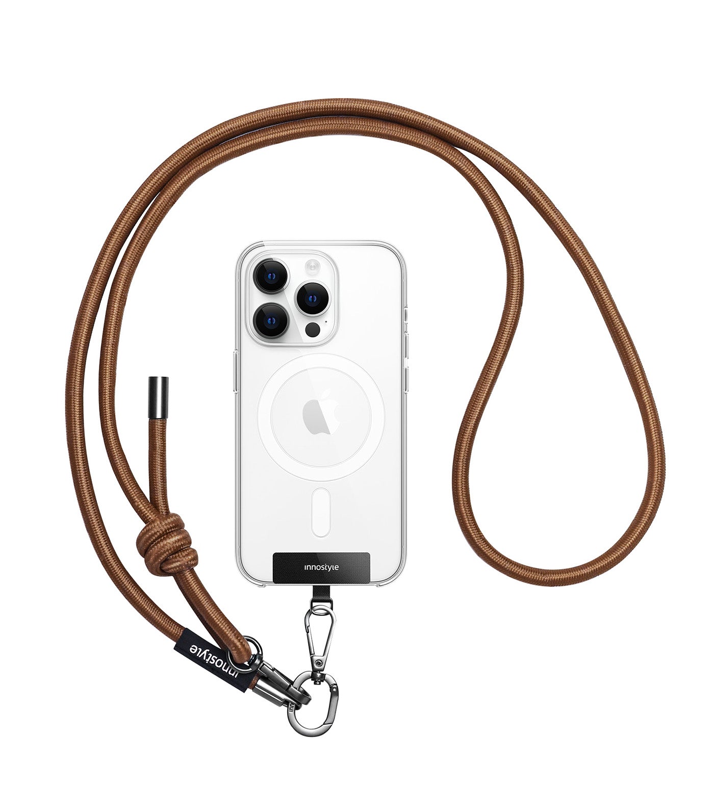 Phone Lanyard 8mm Brown