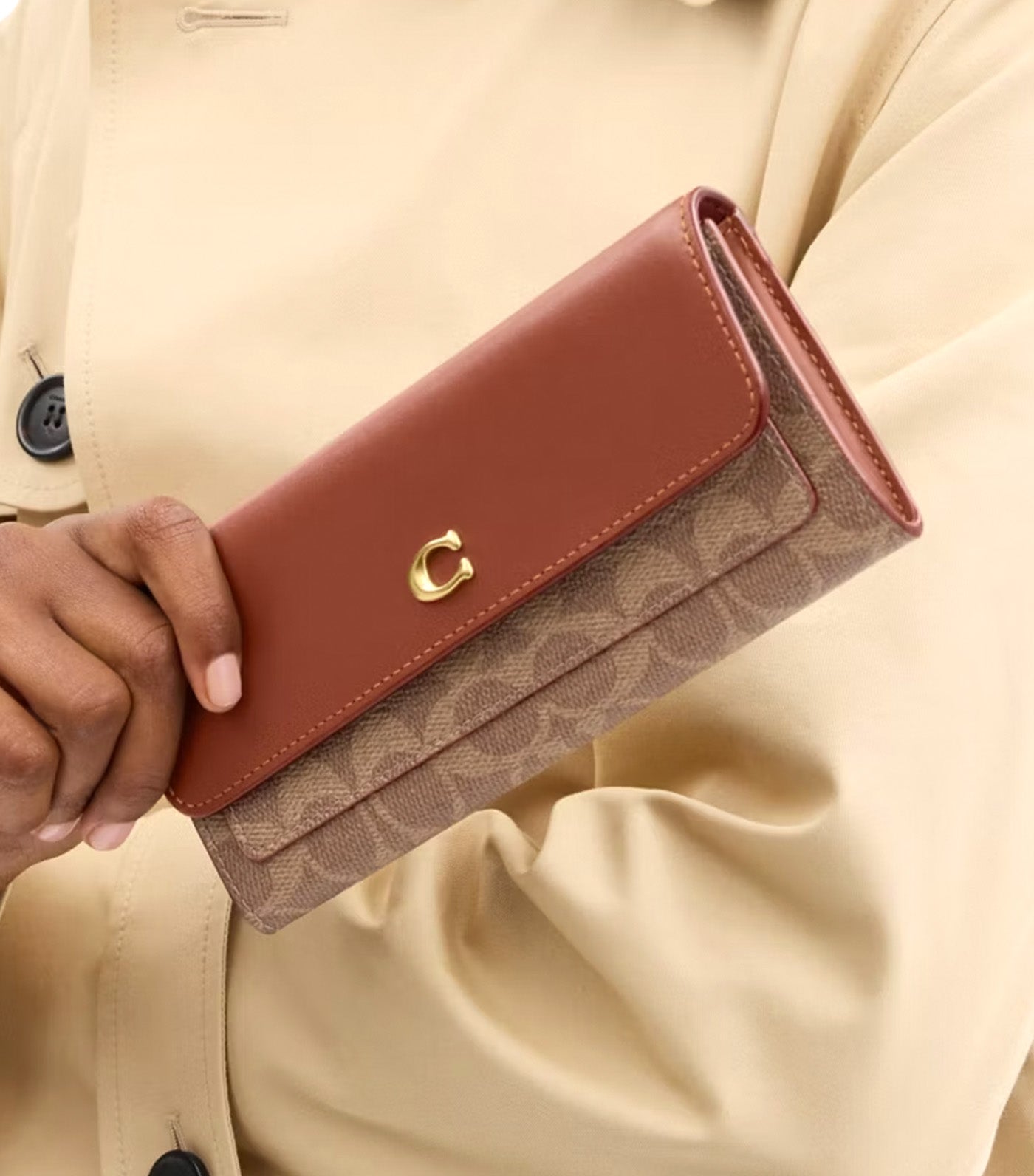 Mila Long Flap Wallet