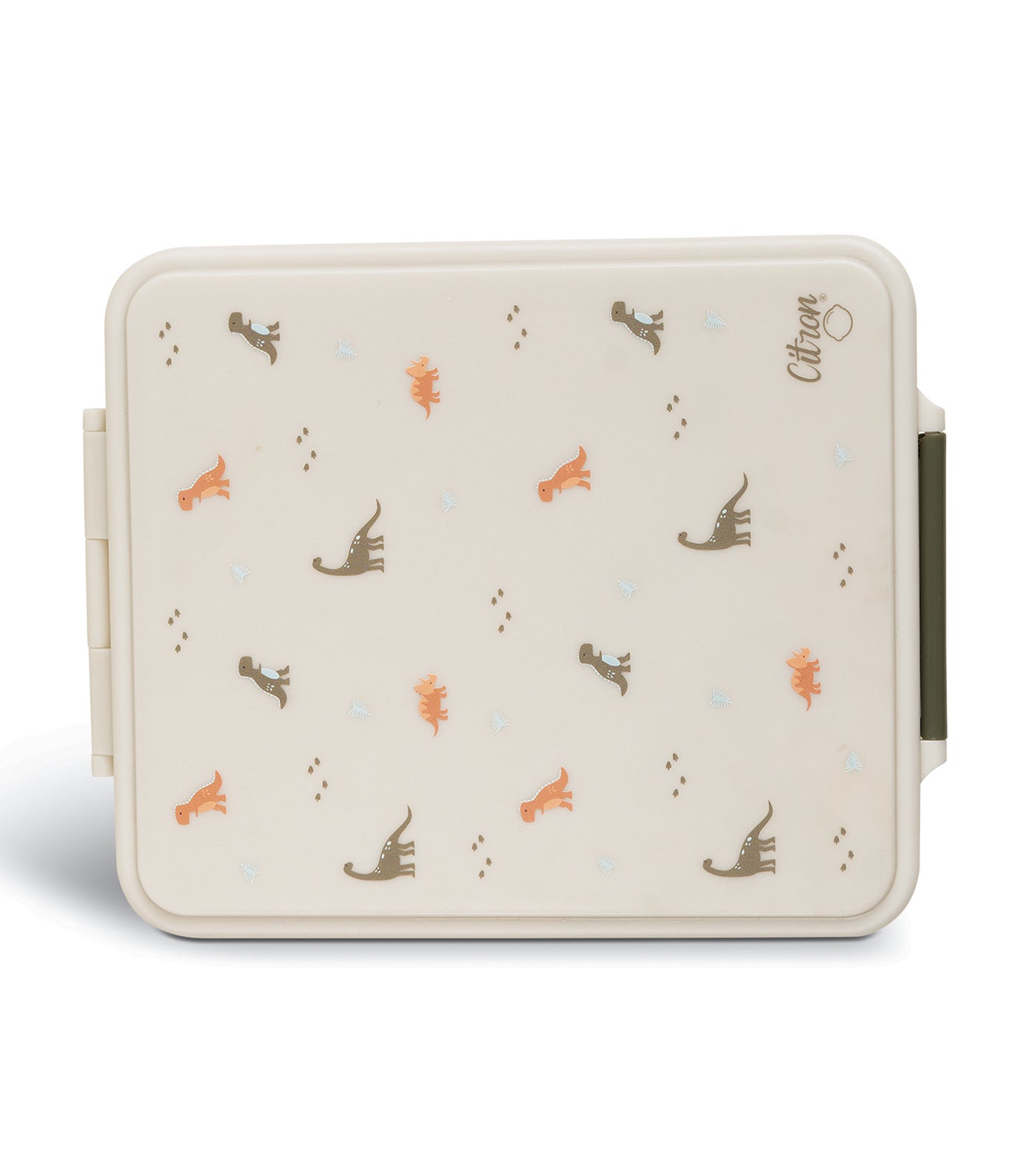Grand Lunchbox with Four Compartments and One Food Jar - Dino