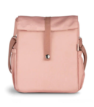 Insulated Roll-Up Lunch Bag - Blush Pink