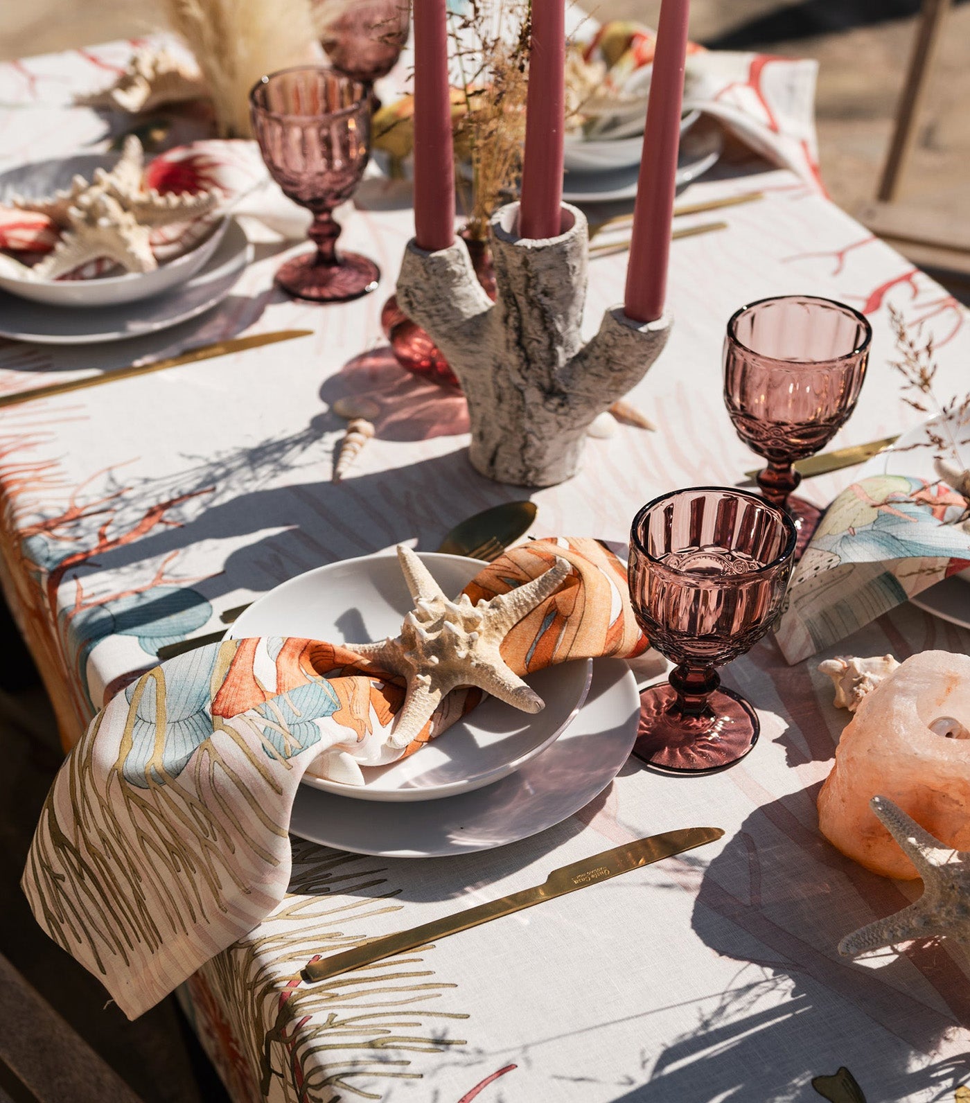 Corals Premium Linen Collection