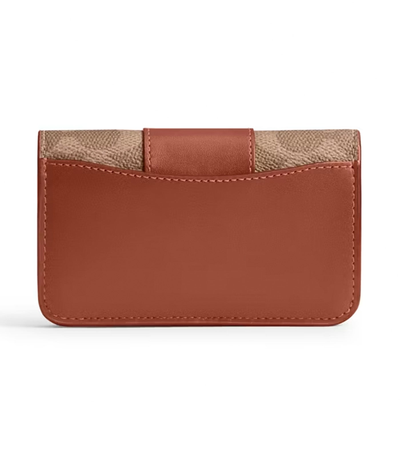 Essential Slim Card Case Tan Caramel