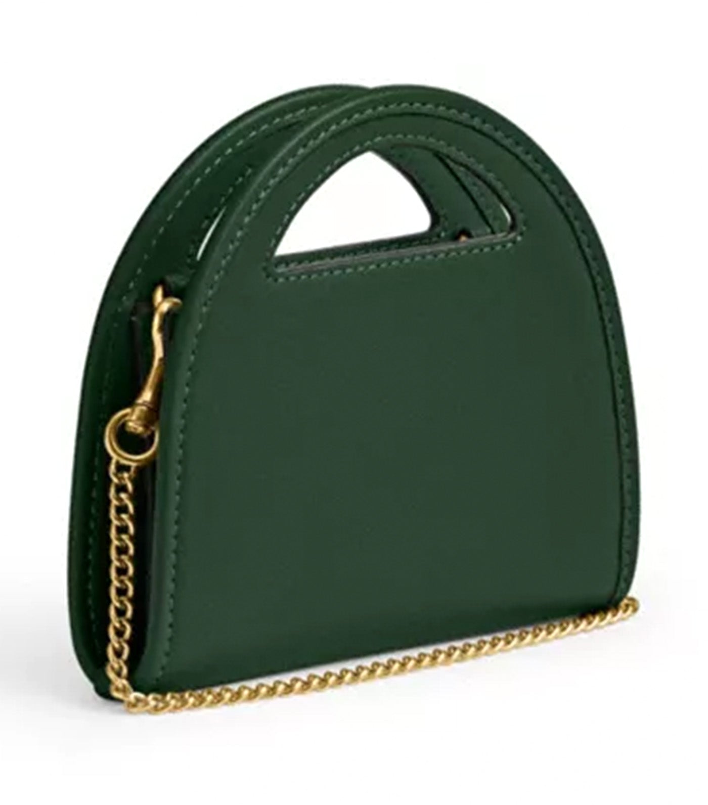 Top Handle Card Case B4/Hunter Green