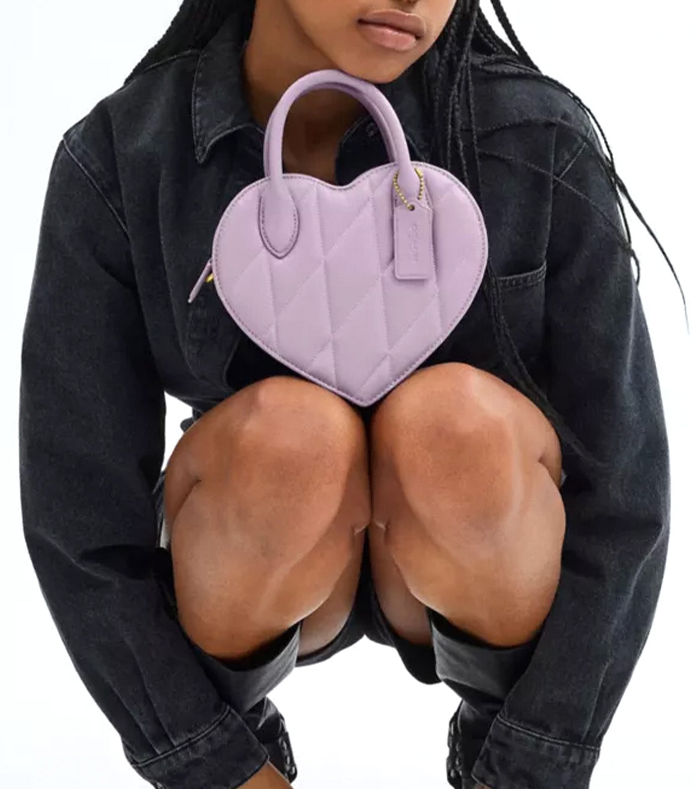 Heart Bag B4/Soft Purple