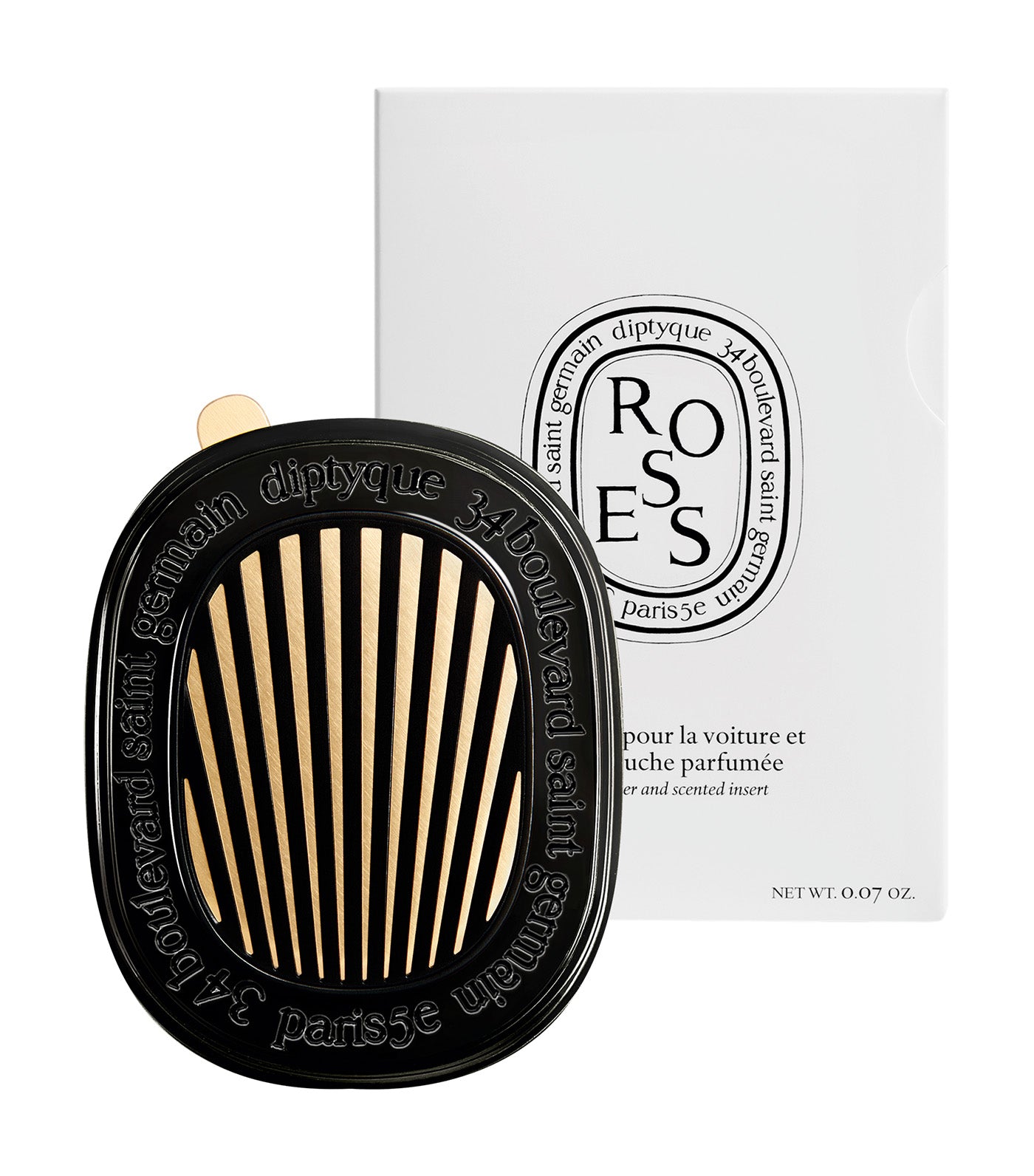 Car Diffuser with Roses Insert